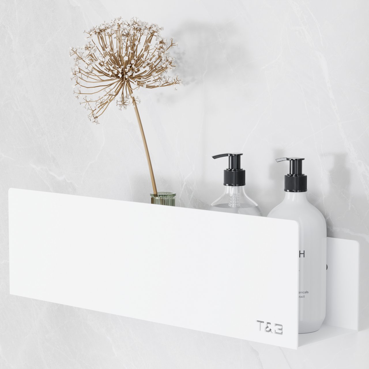 T&B HYLLE MEDIUM T2 MATT HVIT T&B HYLLE MEDIUM T2 MATT HVIT