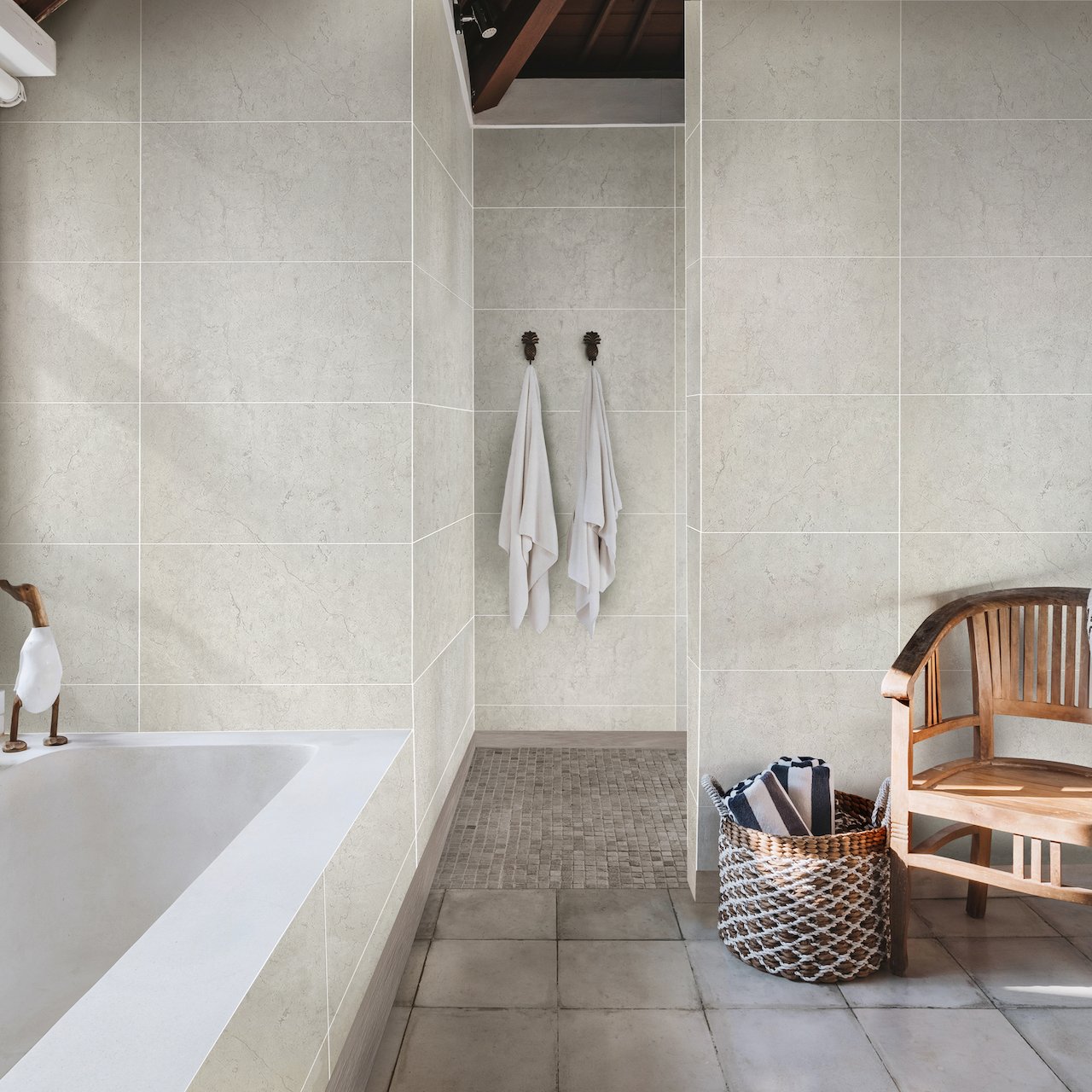 BERRYALLOC WALL&WATER SANTORINI MARMOR 60X30 BADEROMSPANEL BERRYALLOC WALL&WATER SANTORINI MARMOR 60X30 BADEROMSPANEL