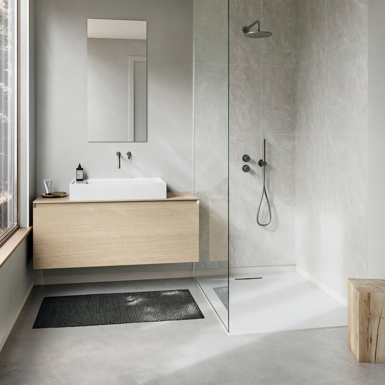 BERRYALLOC TIND 60X60 BADEROMSPANEL