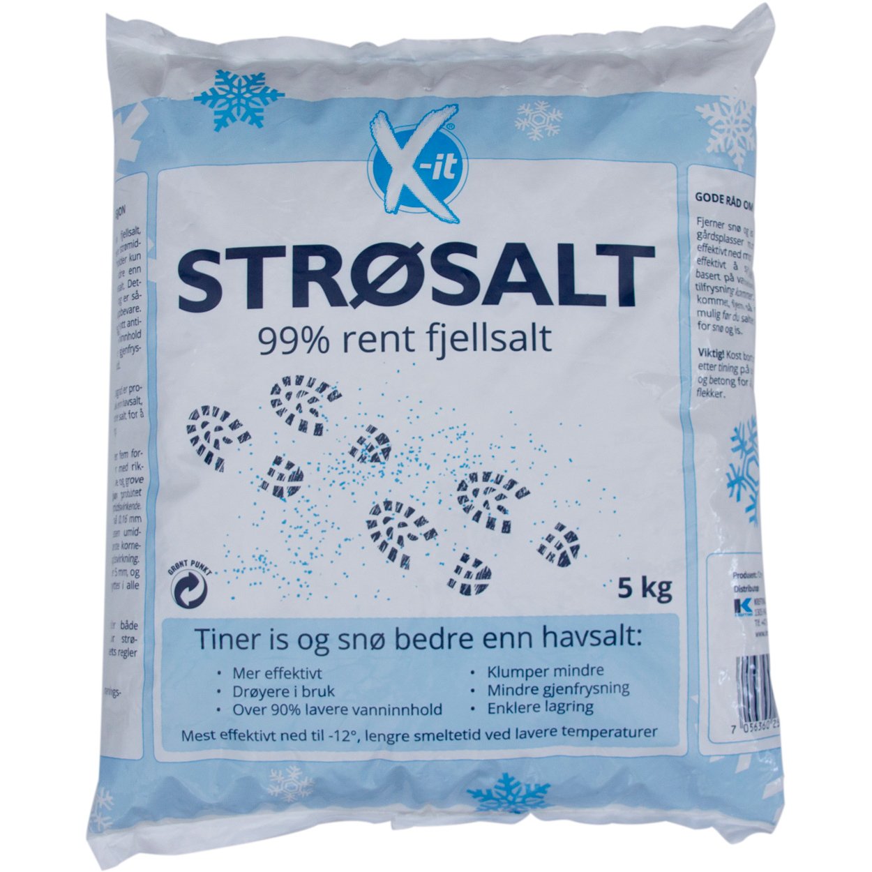 X-IT STRØSALT 5 KG X-IT STRØSALT 5 KG