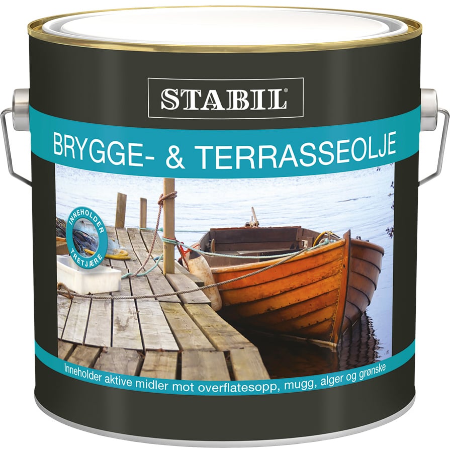 STABIL BRYGGE- & TERRASSEOLJE 2,7 L