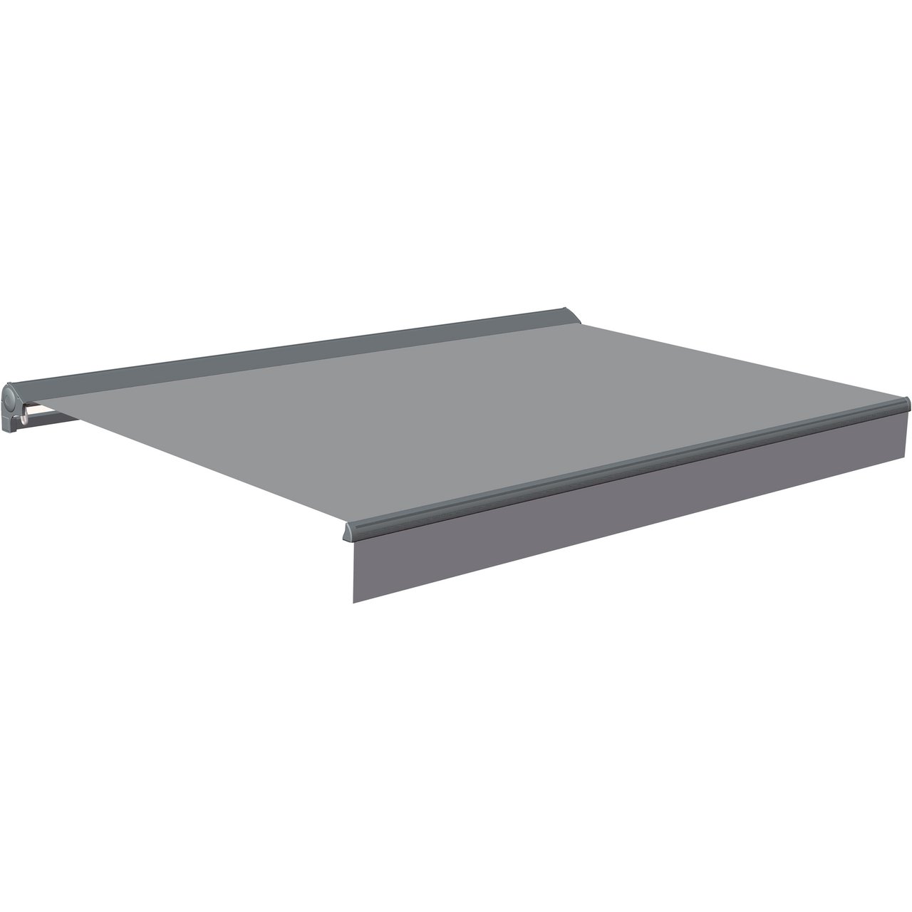 MARKISE 3.5X2.5M GRÅ HALVKASSETT