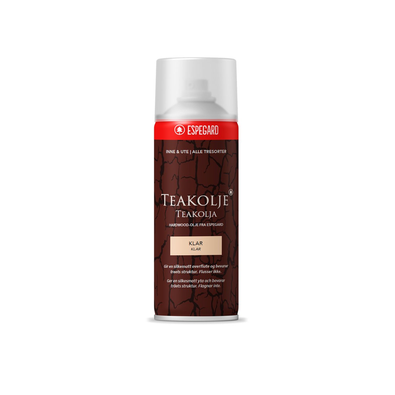 ESPEGARD TEAKOLJE KLAR SPRAY 500ML ESPEGARD TEAKOLJE KLAR SPRAY 500ML