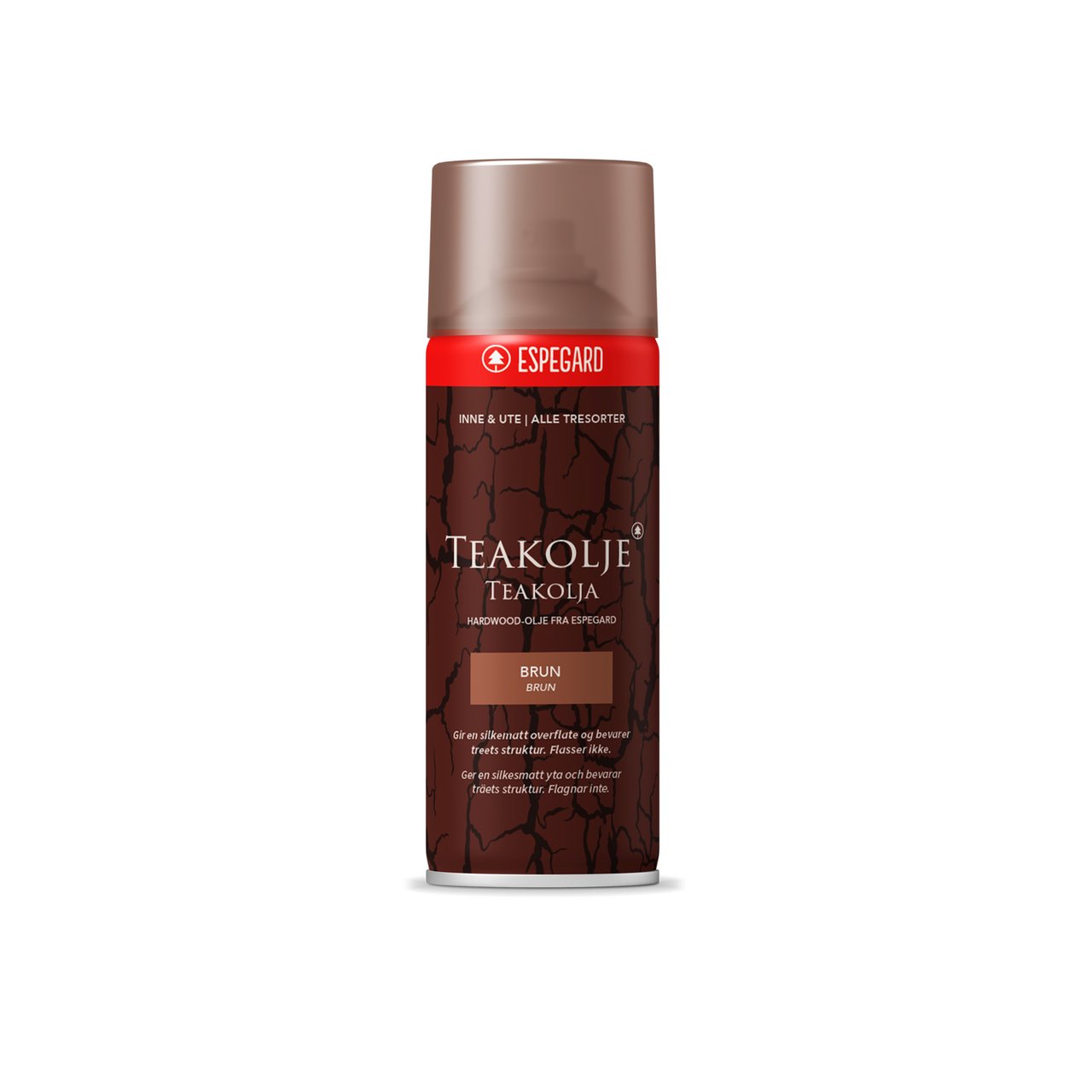 ESPEGARD TEAKOLJE BRUN SPRAY 500ML ESPEGARD TEAKOLJE BRUN SPRAY 500ML