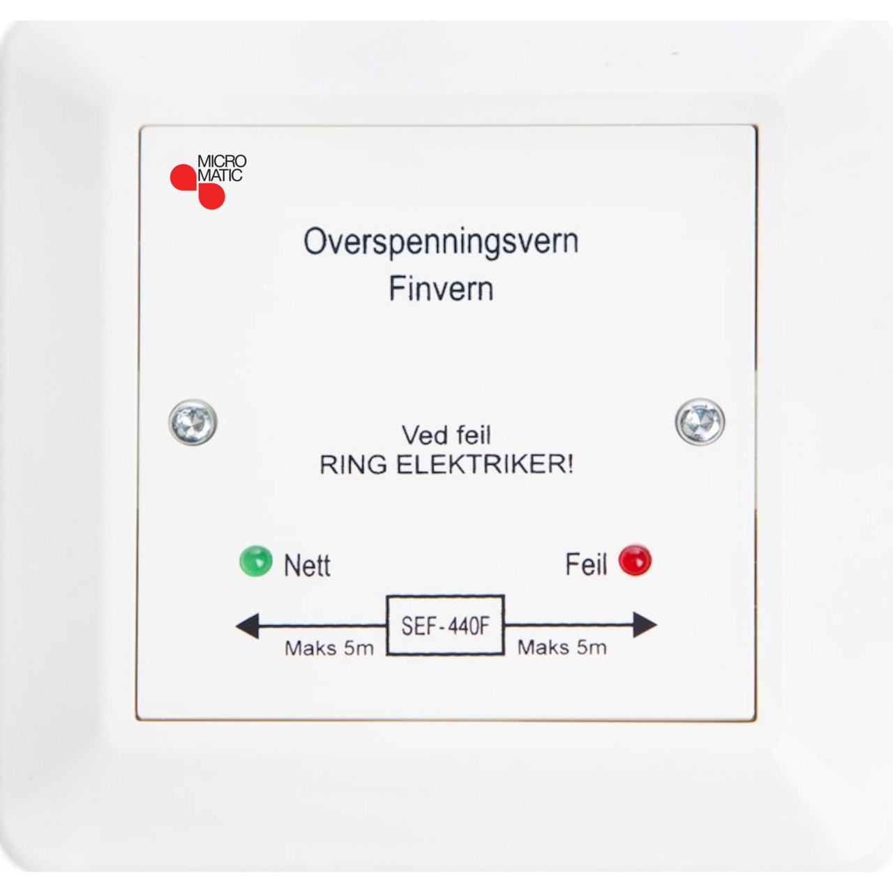 MICROMATIC FINVERN BOKS SEF-440F MICROMATIC FINVERN BOKS SEF-440F