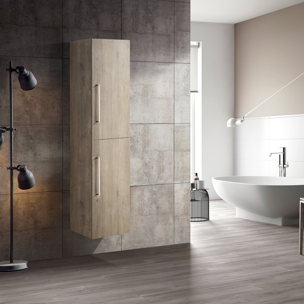 LIND CONTINENTAL HØYSKAP 174 CM HØYREHENGSLET