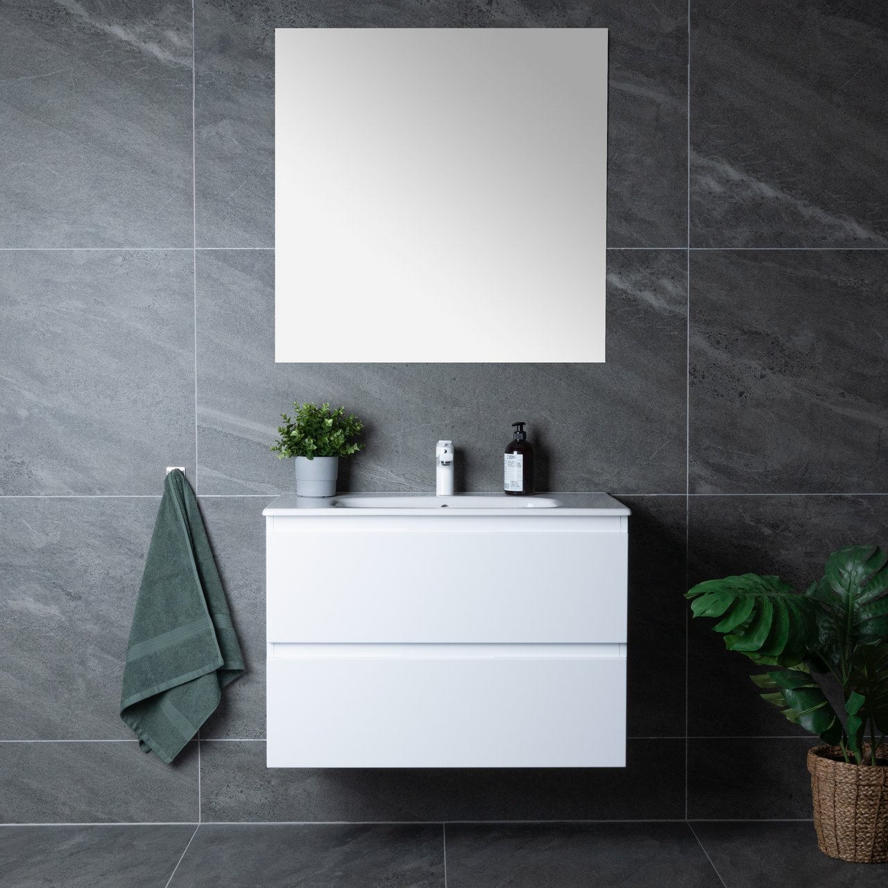 LIND BELLEVUE 60 HVIT SERVANTSKAP