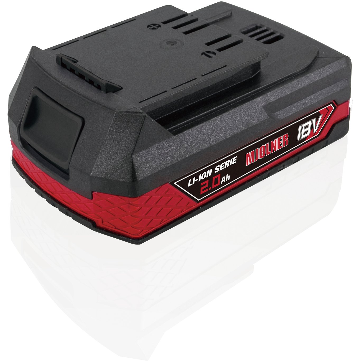 MJØLNER BATTERI 18V li 2AH MJØLNER BATTERI 18V li 2AH