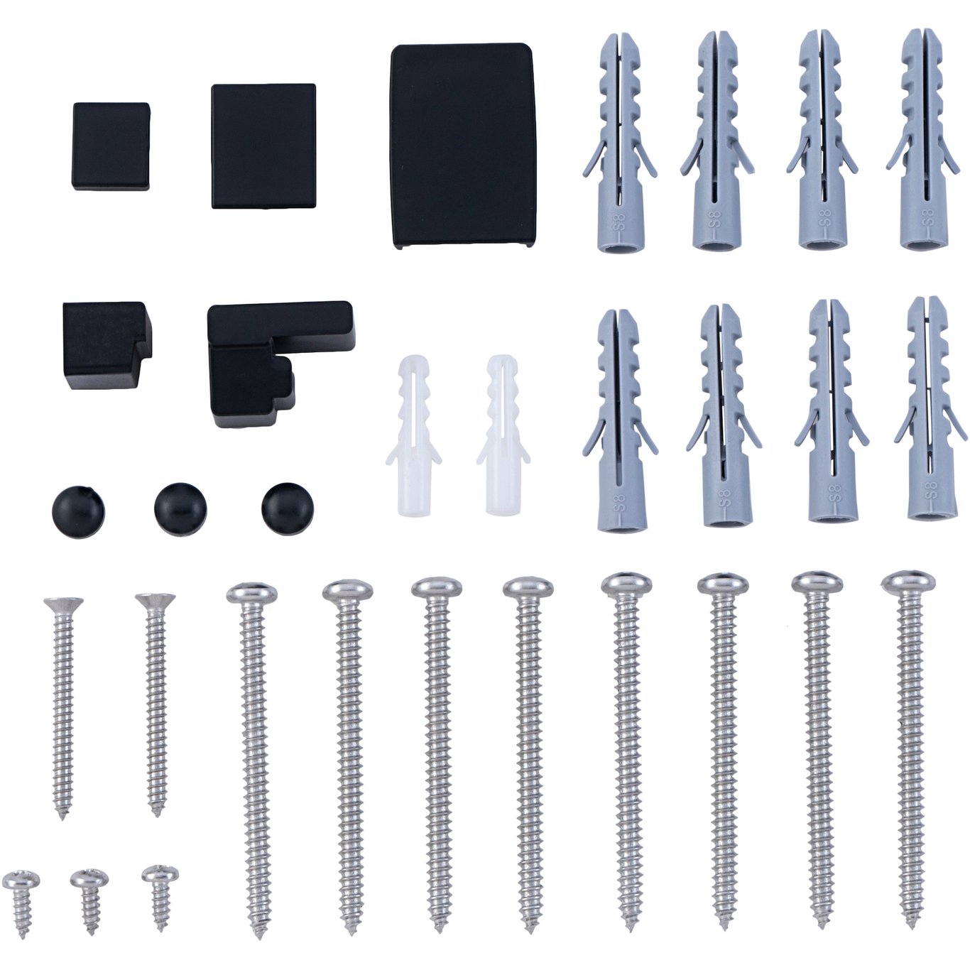 CELESTE SKRUESETT 2 TIL DUSJHJØRNE SORT