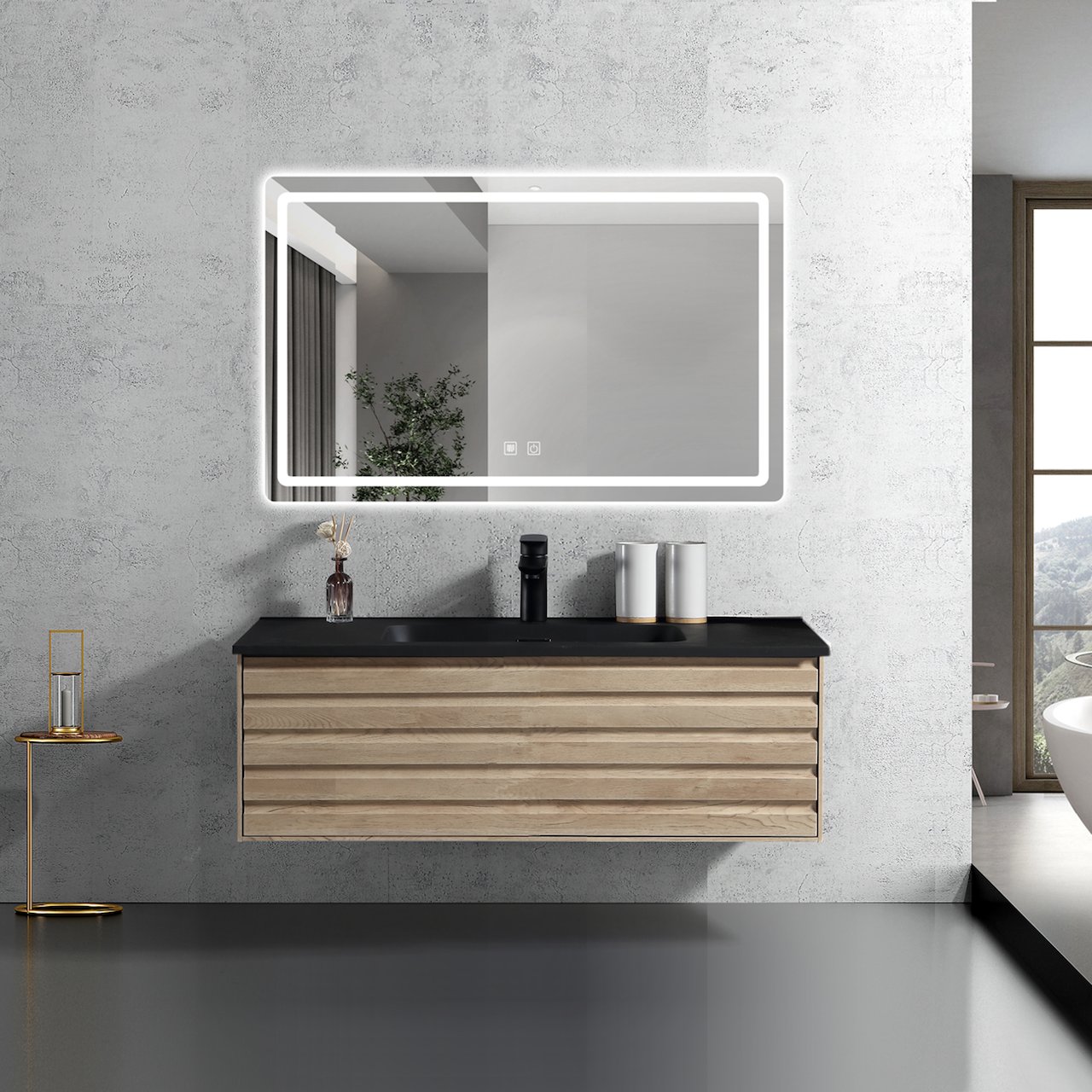 LIND UNIQUE 80 BADEROMSMØBEL U/SPEIL LIND UNIQUE 80 BADEROMSMØBEL U/SPEIL