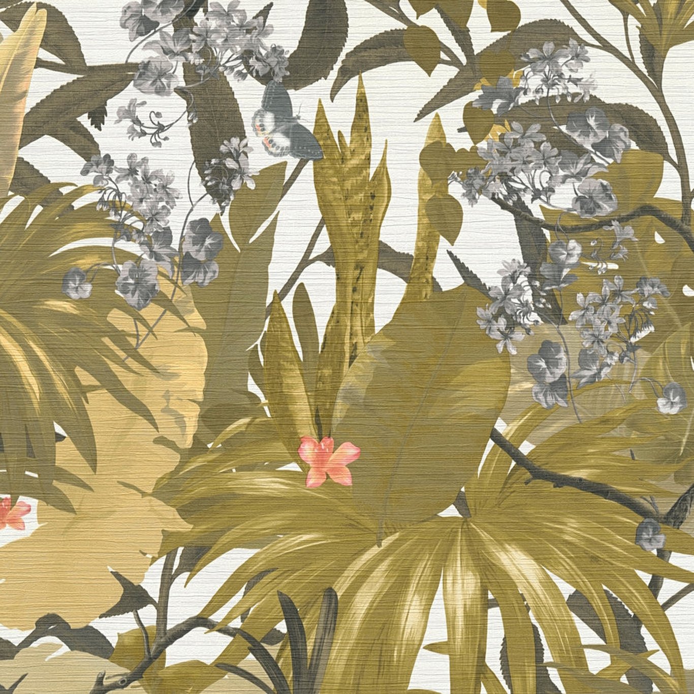 DESERT LODGE BOTANICAL VINYLTAPET GRØNN/HVIT VAREPRØVE DESERT LODGE BOTANICAL VINYLTAPET GRØNN/HVIT VAREPRØVE