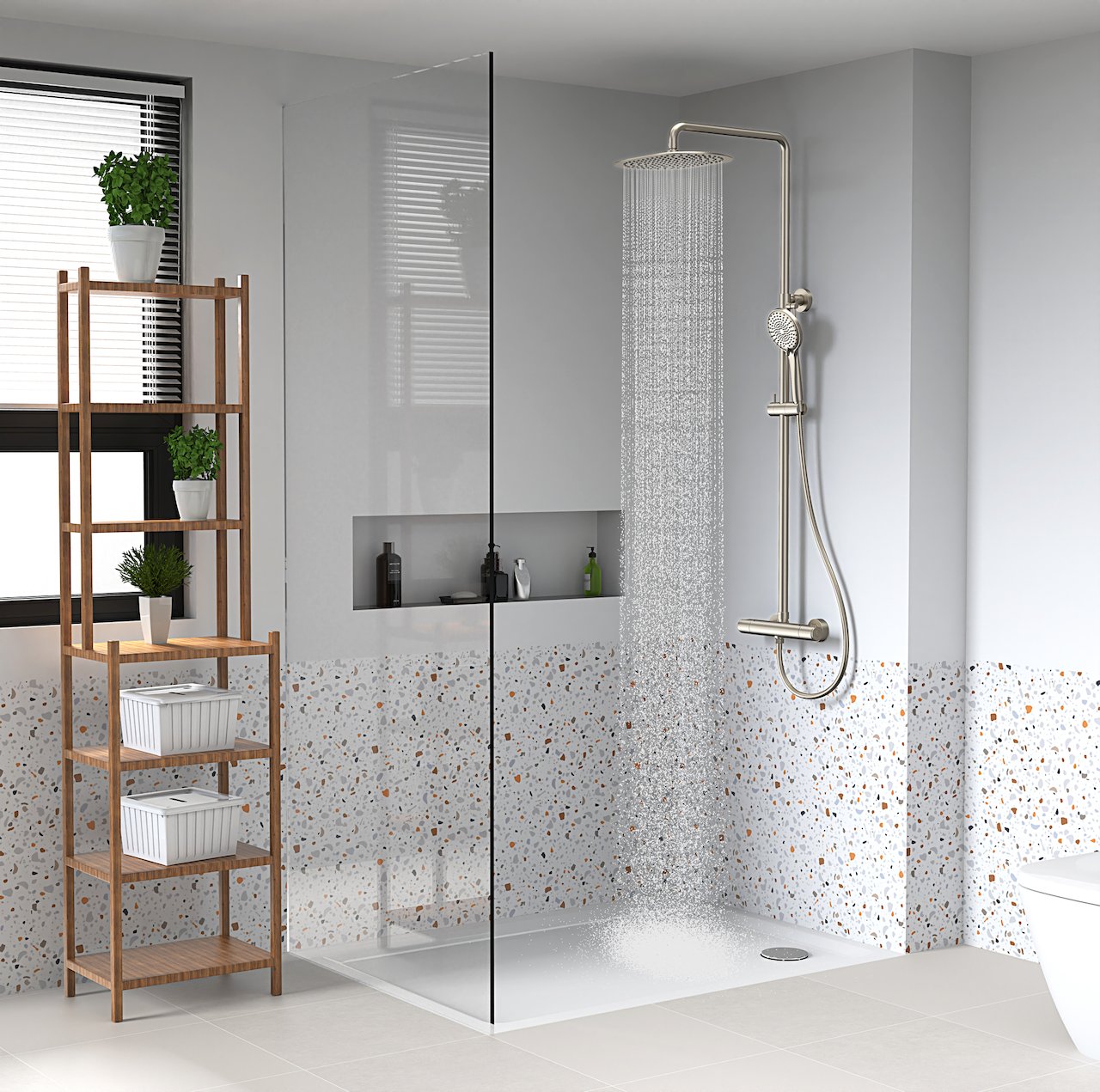 CELESTE ELY DUSJSETT STÅL M/DUSJTERMOSTAT CELESTE ELY DUSJSETT STÅL M/DUSJTERMOSTAT