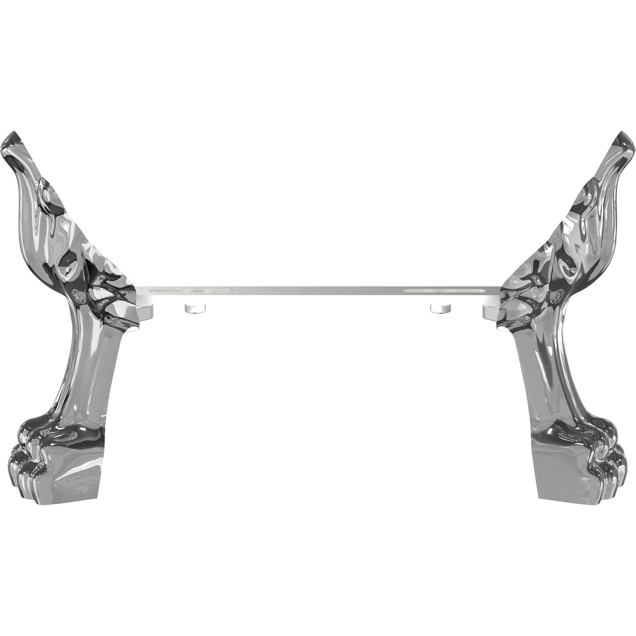 CELESTE LØVEFØTTER FORAN FOR BADEKAR 2-PK