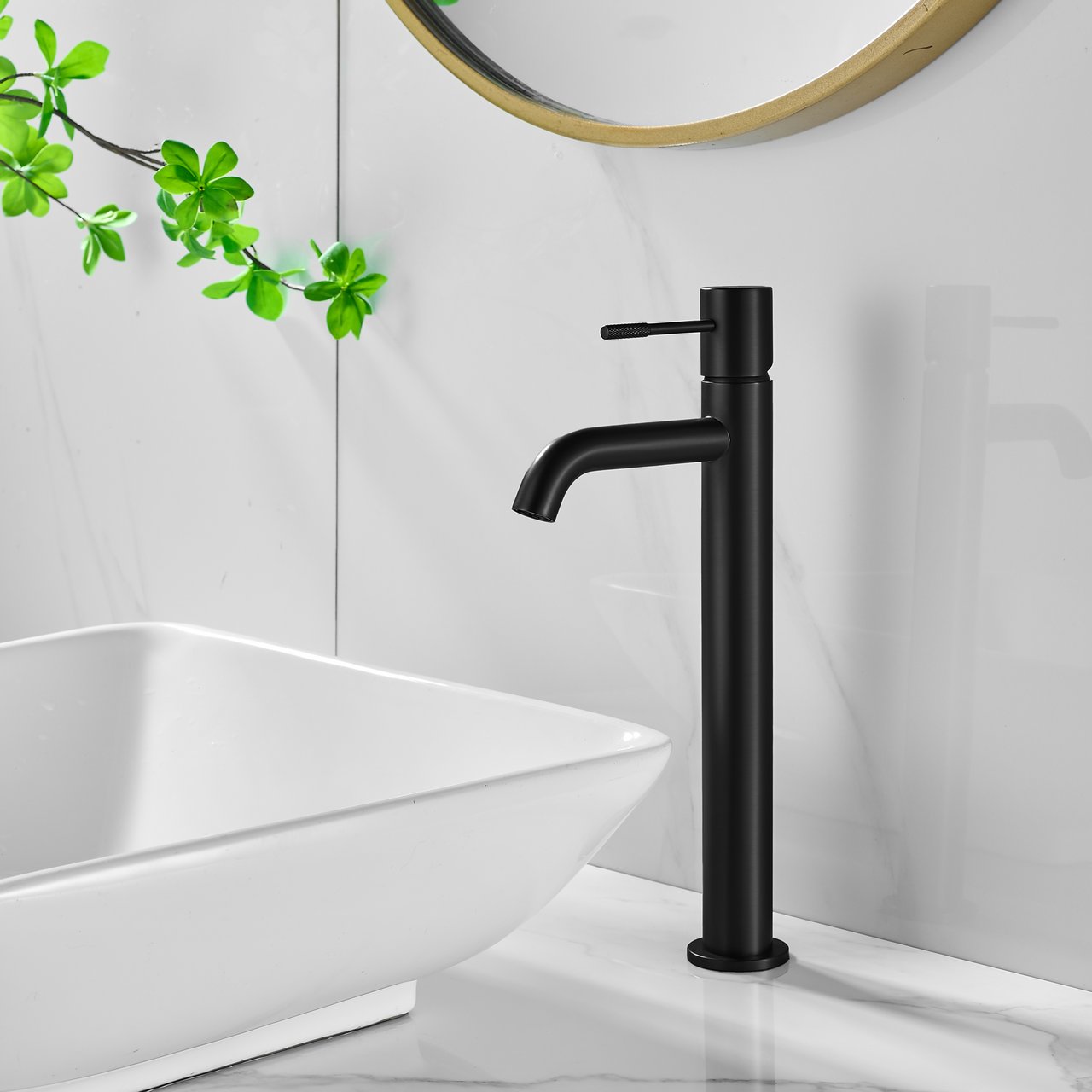 CELESTE ELY SERVANTBATTERI HØY MATT SORT