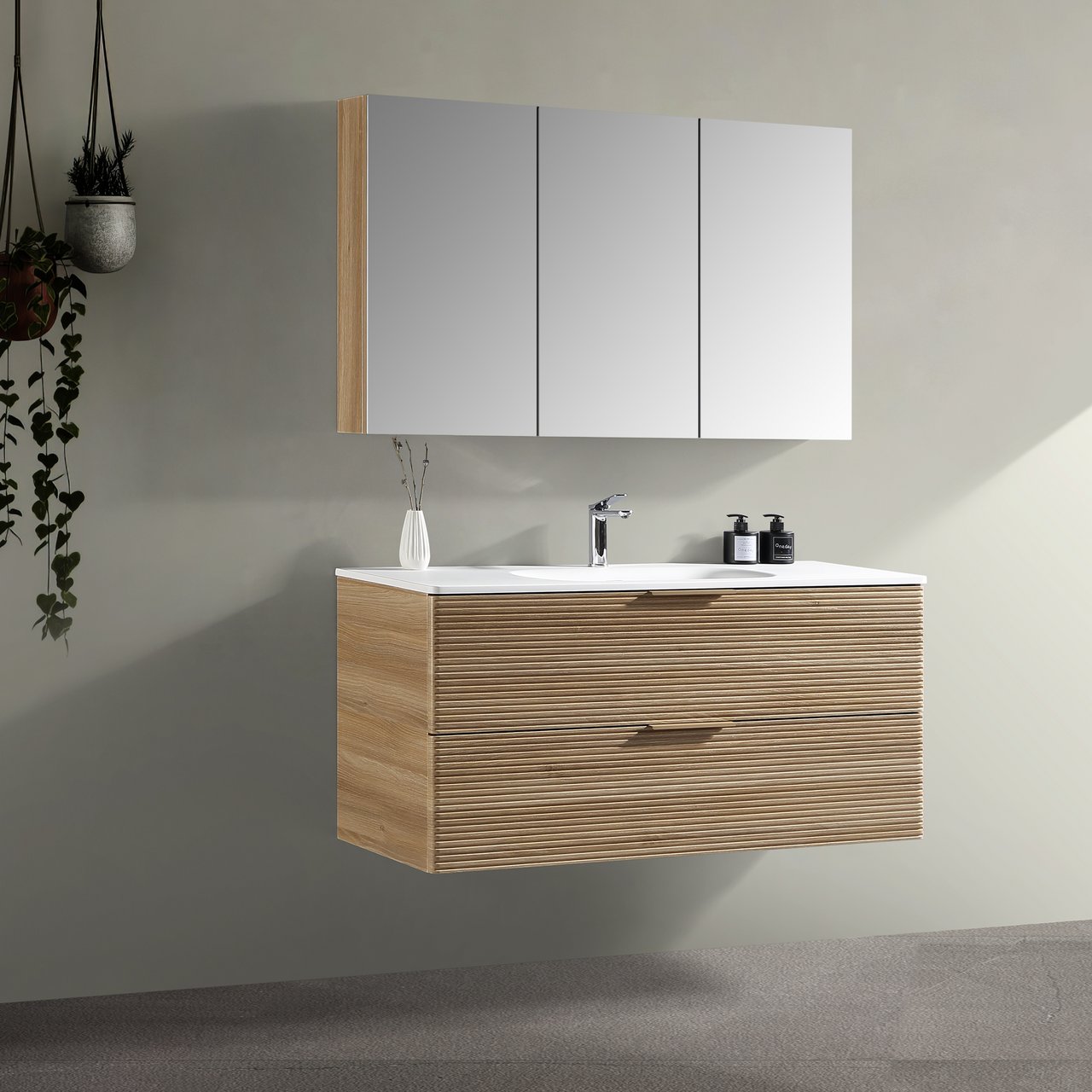 LIND TIMBER SPEILSKAP 120 EIK LIND TIMBER SPEILSKAP 120 EIK