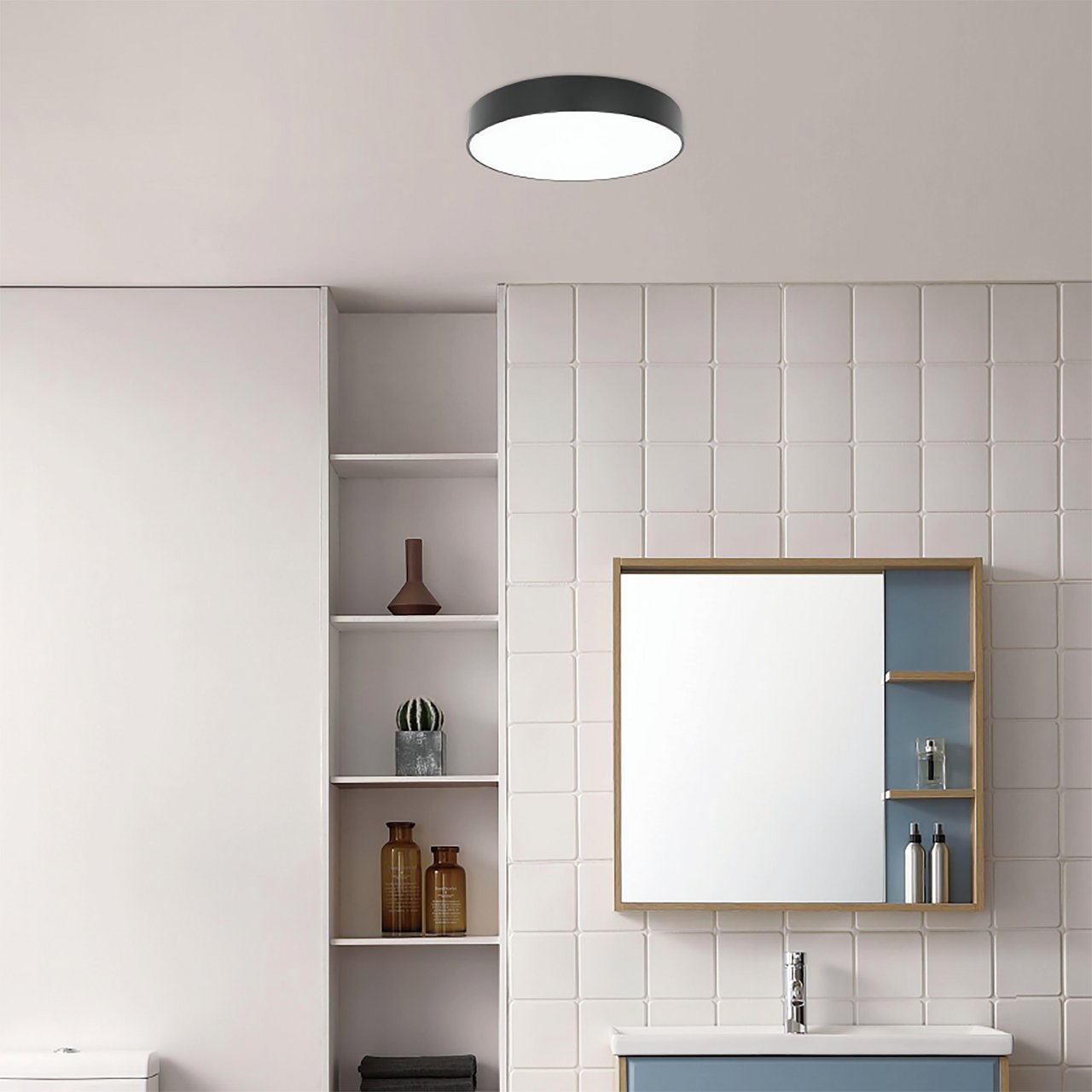 TREND INE PLAFOND SORT Ø32 CM