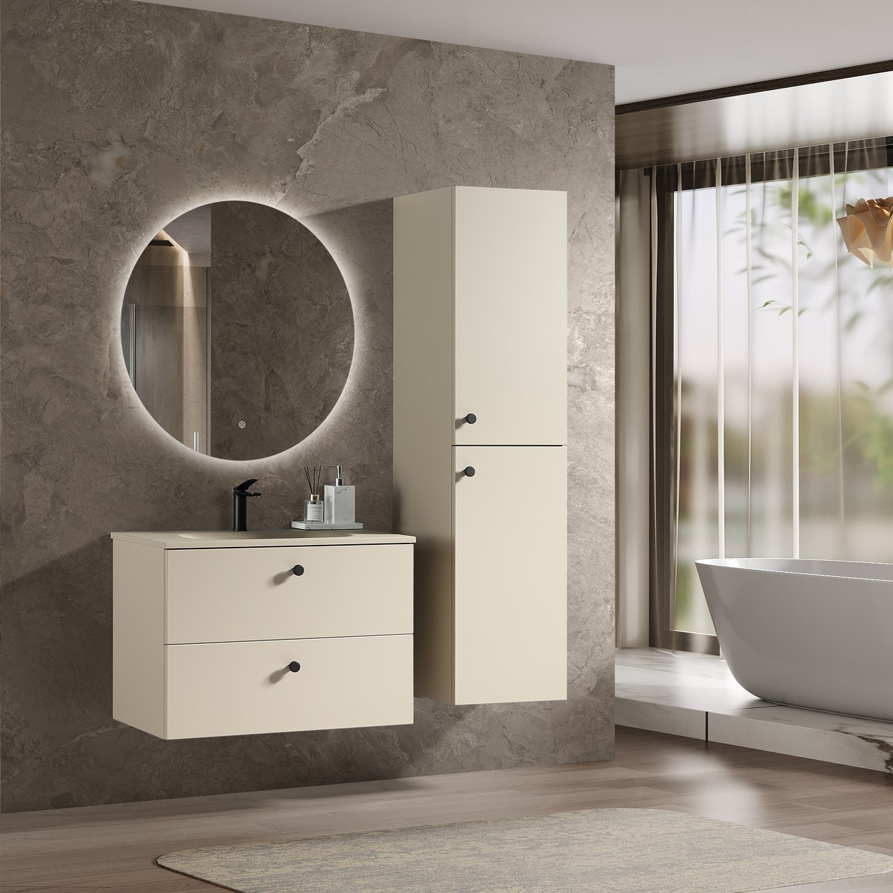 LIND CREMA 80 SERVANTSKAP BEIGE LIND CREMA 80 SERVANTSKAP BEIGE