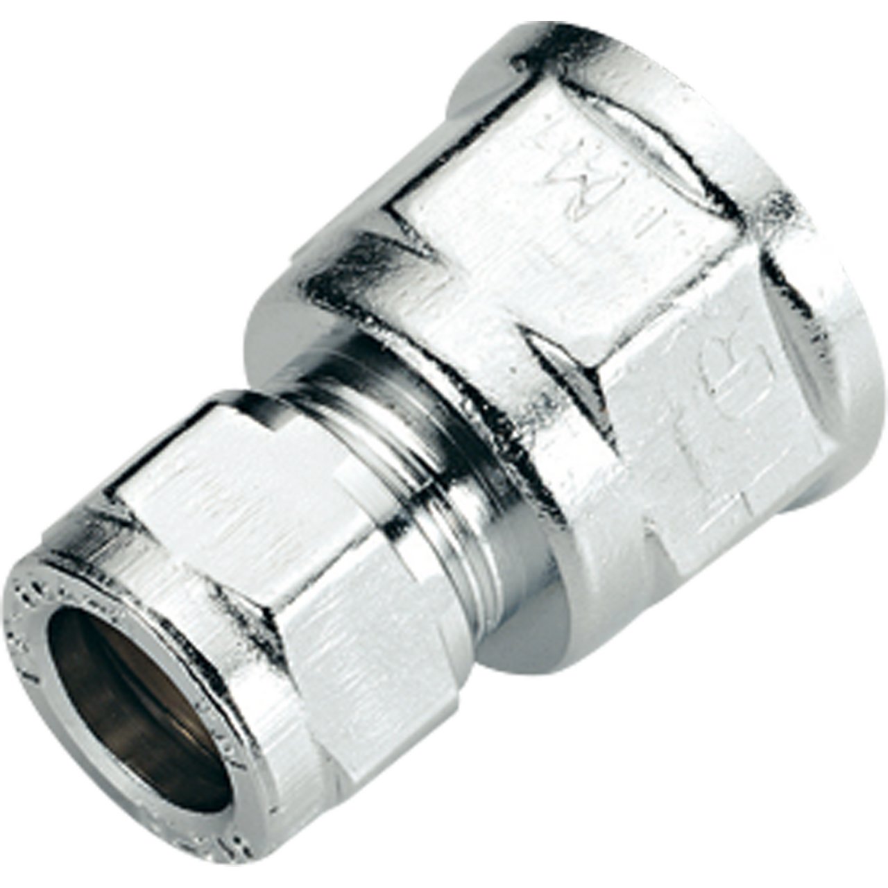 FONTA UNION 15MM X 3/8" FORKROMMET PEX