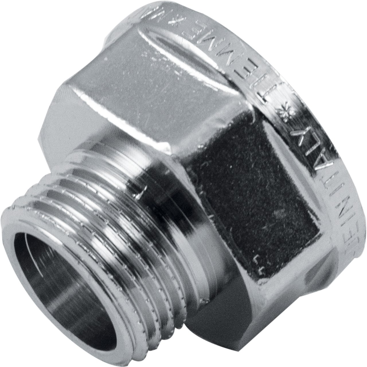 FONTA NIPPELMUFFE 1/2" X 3/4" FORKROMMET FONTA NIPPELMUFFE 1/2" X 3/4" FORKROMMET