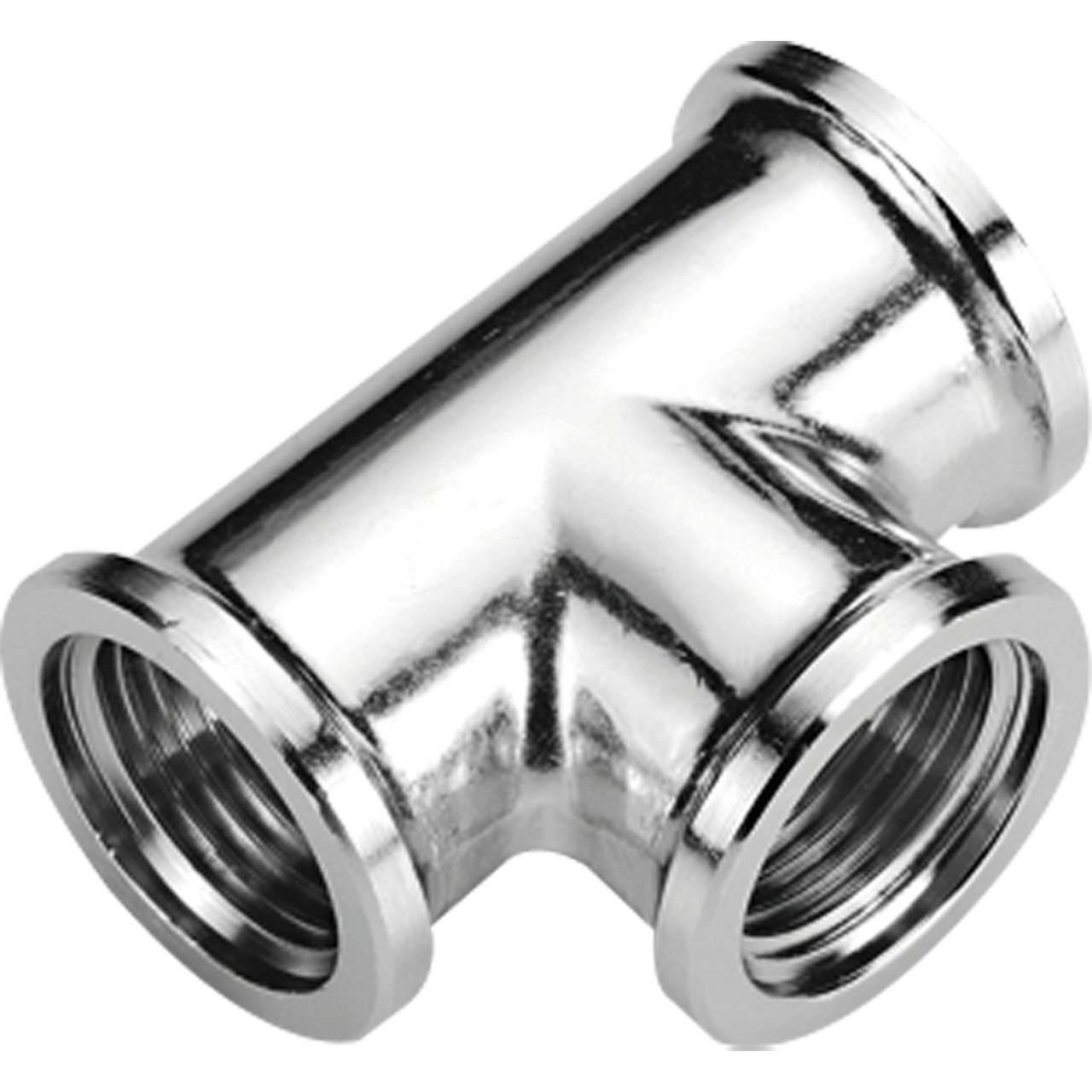 FONTA T-RØR 3/8" FORKROMMET FONTA T-RØR 3/8" FORKROMMET