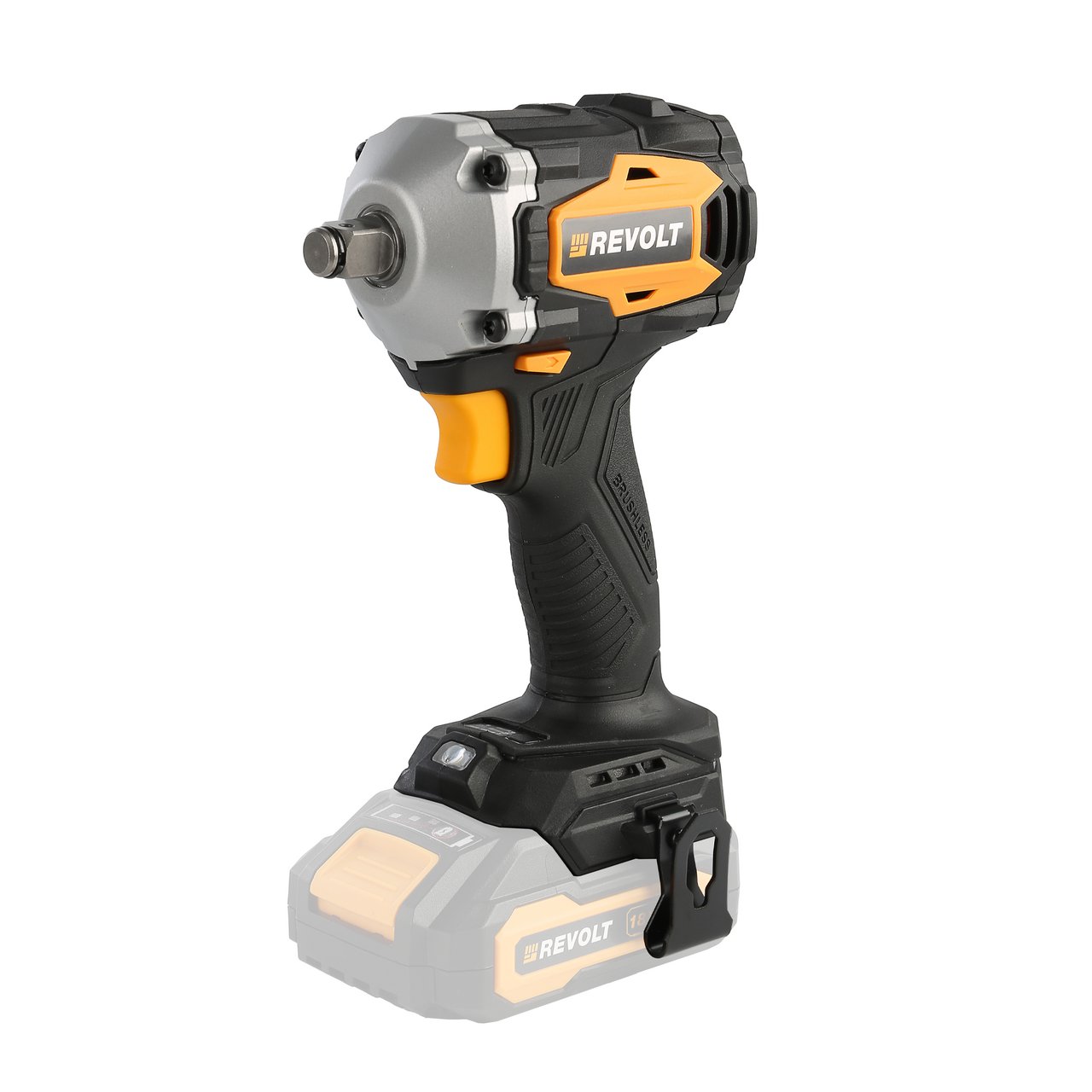 REVOLT TORQUE 18V MUTTERTREKKER BØRSTELØS REVOLT TORQUE 18V MUTTERTREKKER BØRSTELØS