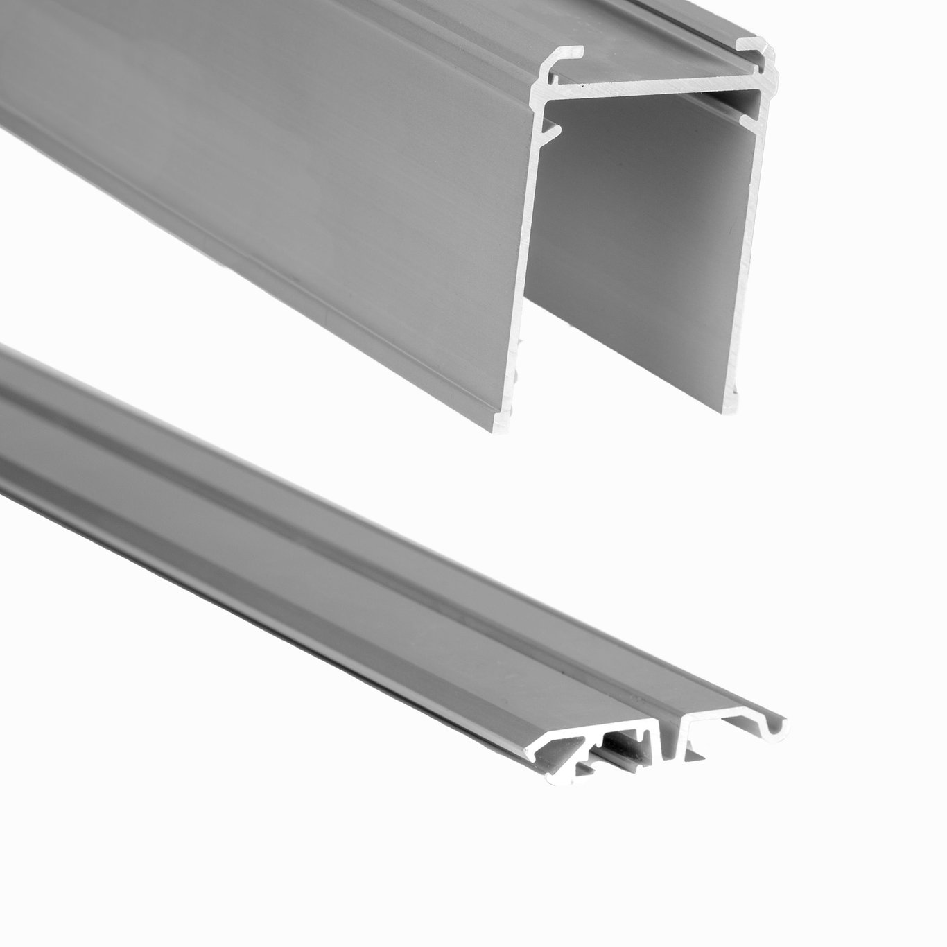 LIND BUDGET GULV/TAKSKINNE EKSTRA SPOR 245 CM ALUMINIUM LIND BUDGET GULV/TAKSKINNE EKSTRA SPOR 245 CM ALUMINIUM