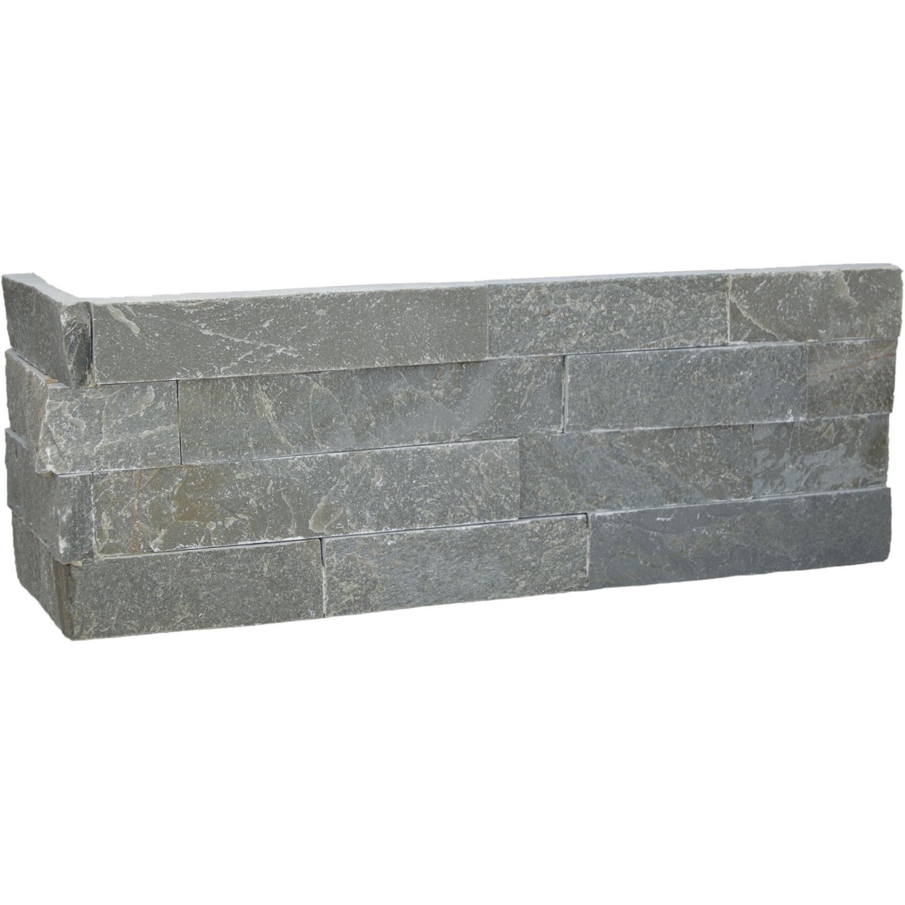 GRÅ SKIFER PANEL UTVENDIG HJØRNE 40,5+10,5X15CM