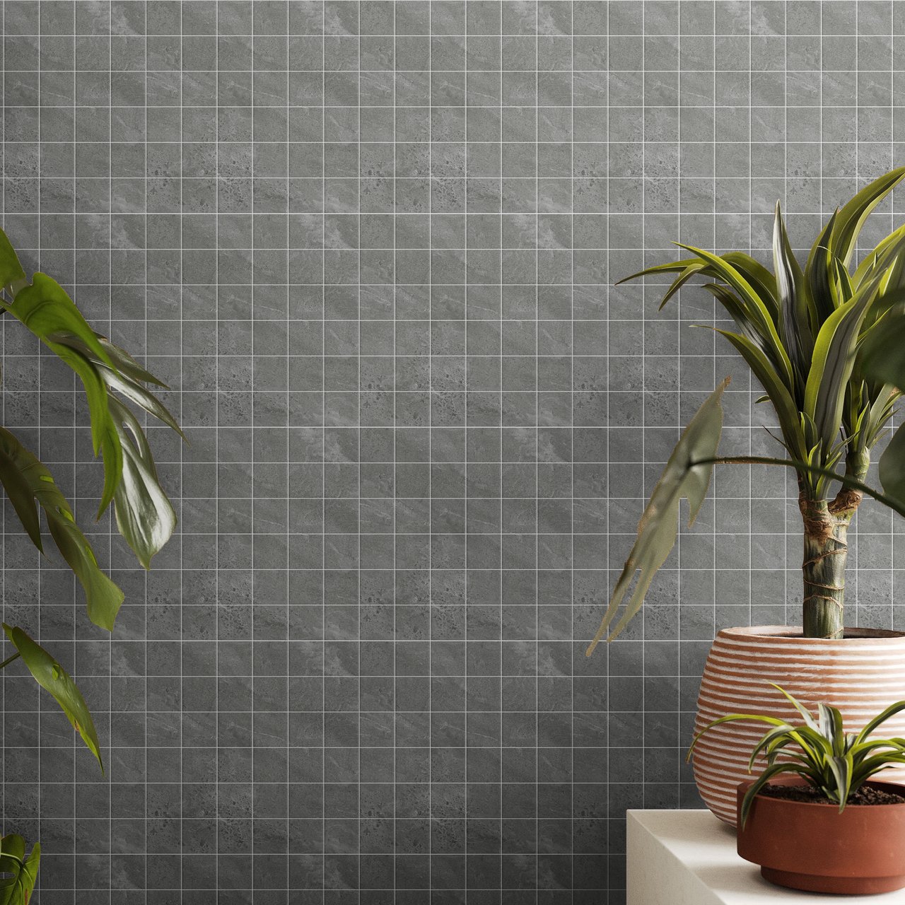 TERRA CENERE MOSAIKK 5X5 9,5MM TERRA CENERE MOSAIKK 5X5 9,5MM