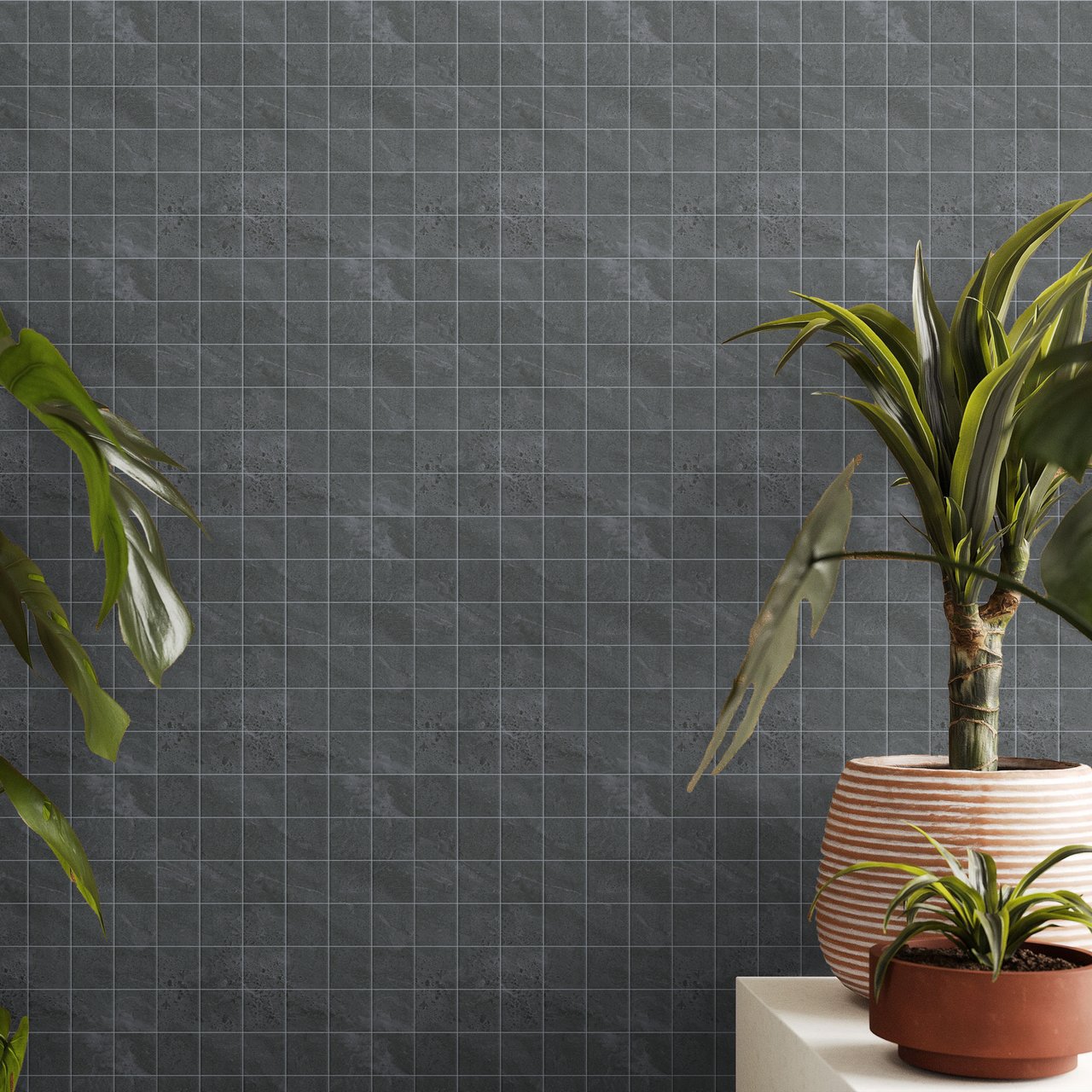 TERRA ANTRACITE MOSAIKK 5X5 9,5MM TERRA ANTRACITE MOSAIKK 5X5 9,5MM