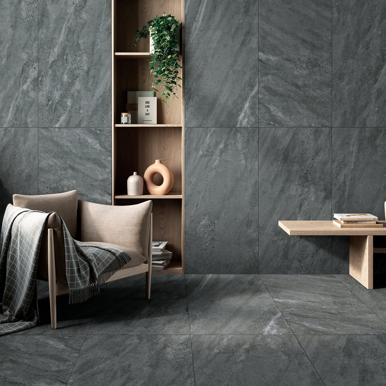 TERRA ANTRACITE 60X120 9,5MM TERRA ANTRACITE 60X120 9,5MM