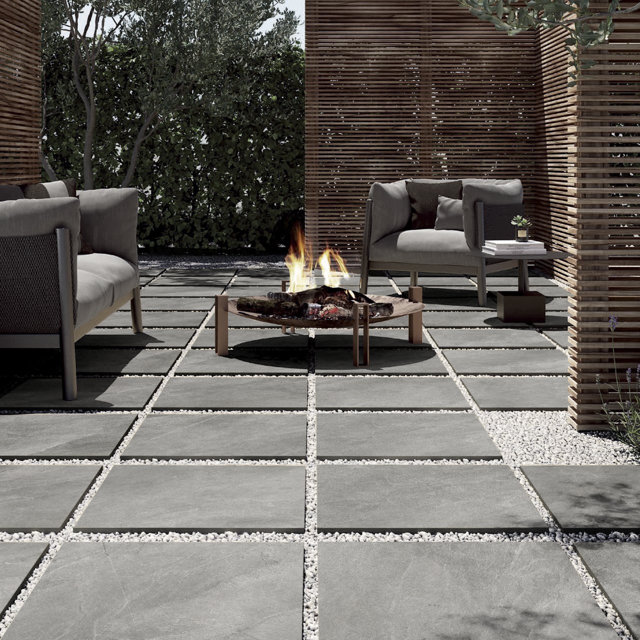 LAVAGNA GRIGIO 60X60 R11 20MM LAVAGNA GRIGIO 60X60 R11 20MM