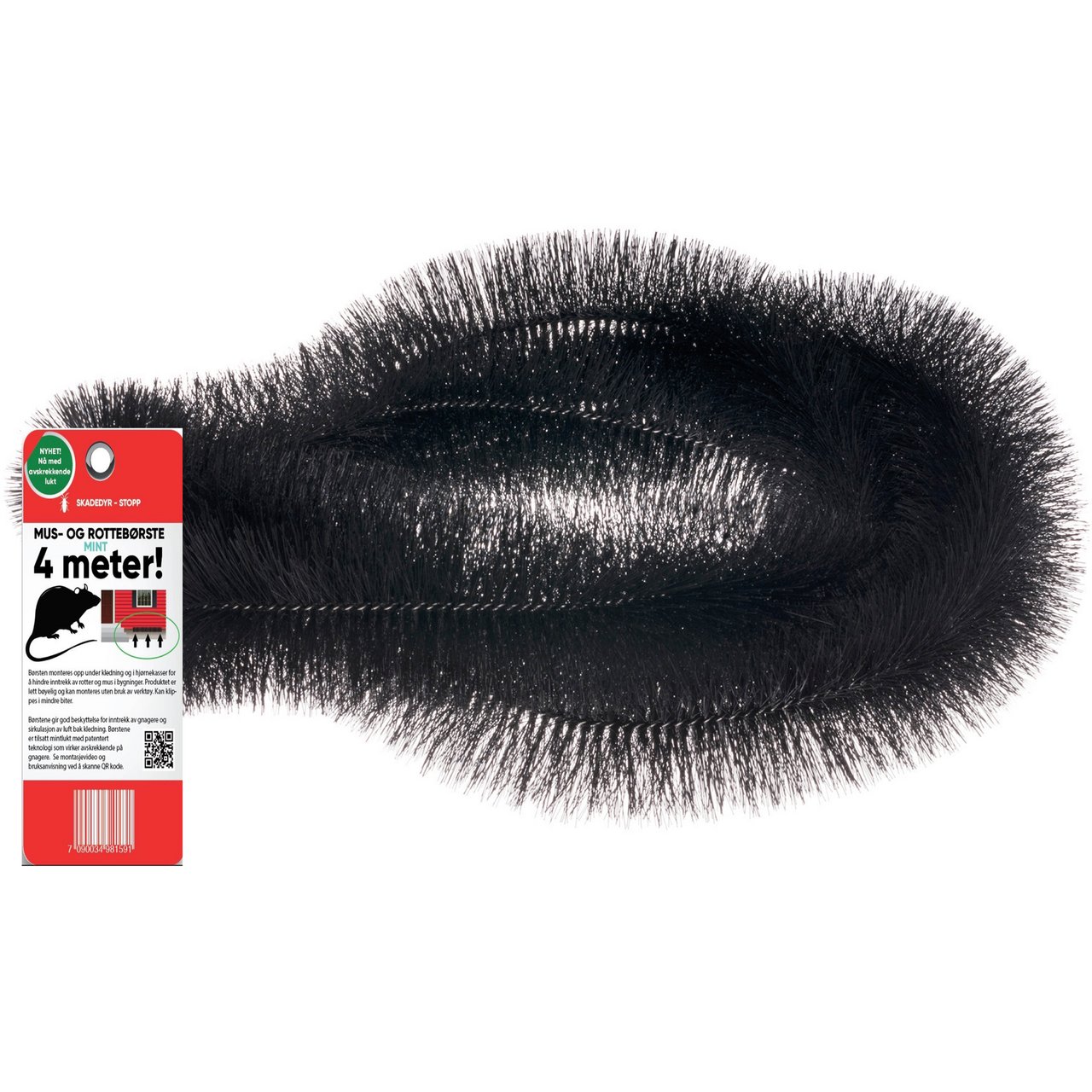 MUS- ROTTEBØRSTE MINT PROFF 4M. KRT MUS- ROTTEBØRSTE MINT PROFF 4M. KRT