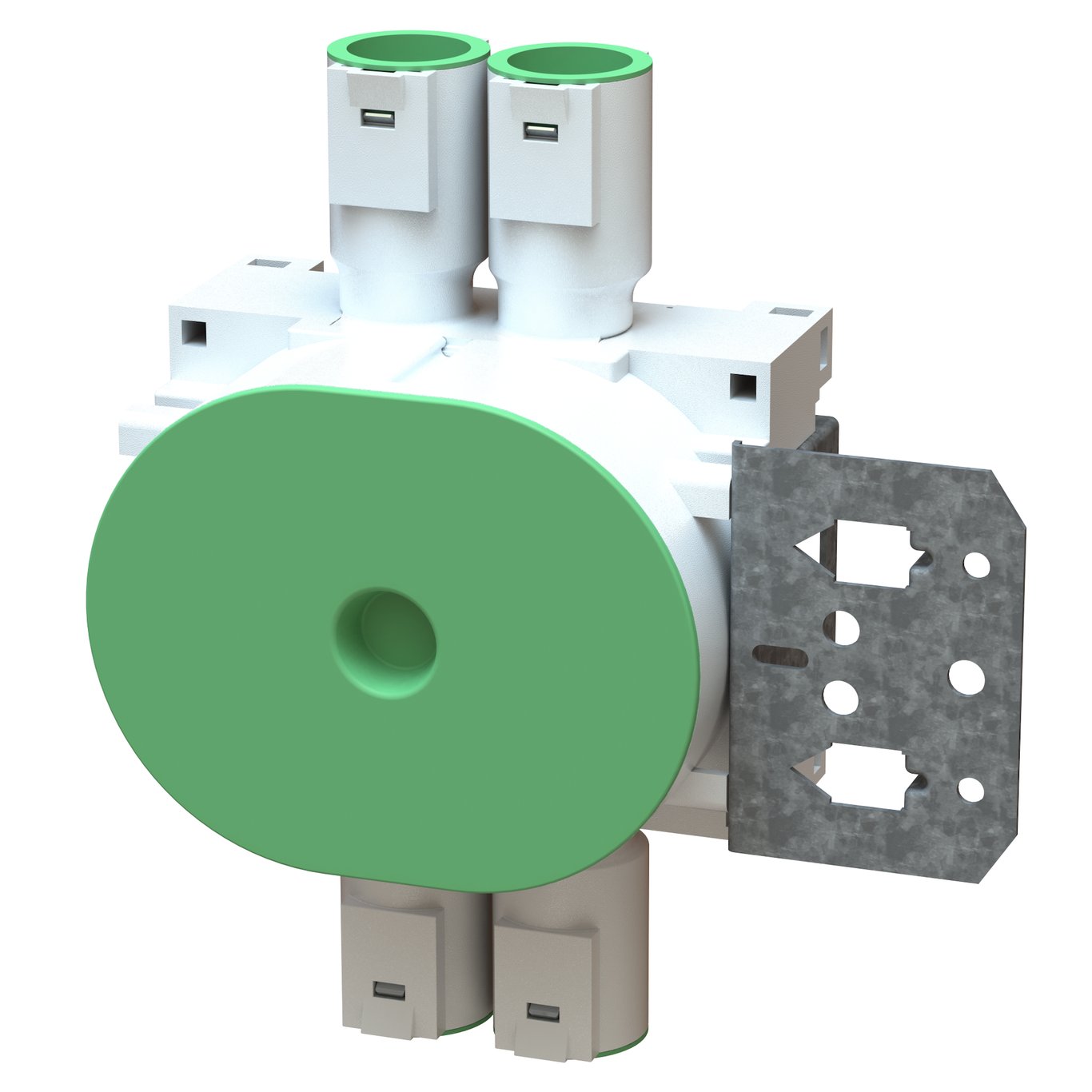 EGANT VEGGBOKS 1,5 LIGGENDE 4-LØP M/STENDERFESTE EGANT VEGGBOKS 1,5 LIGGENDE 4-LØP M/STENDERFESTE
