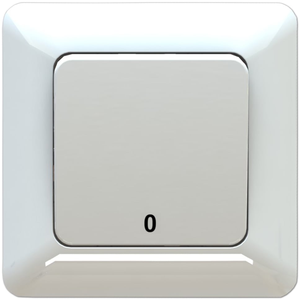 EGANT BRYTER INNFELT 2-POL HVIT