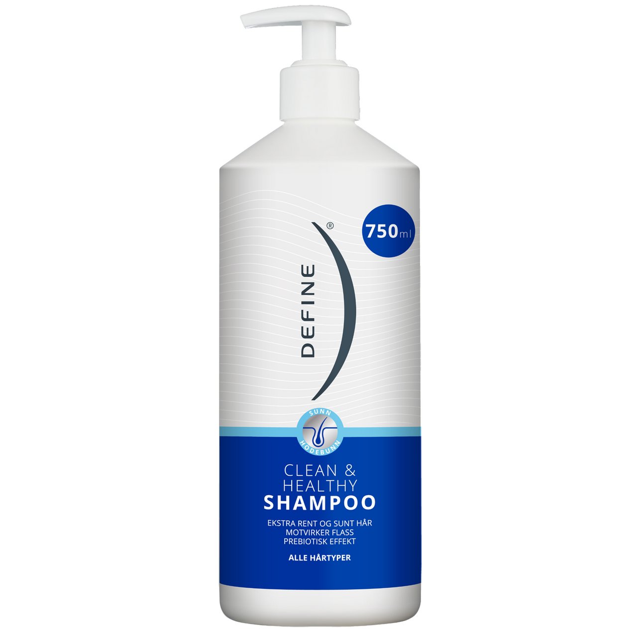 DEFINE CLEAN & HEALTHY SHAMPOO 750 ML DEFINE CLEAN & HEALTHY SHAMPOO 750 ML