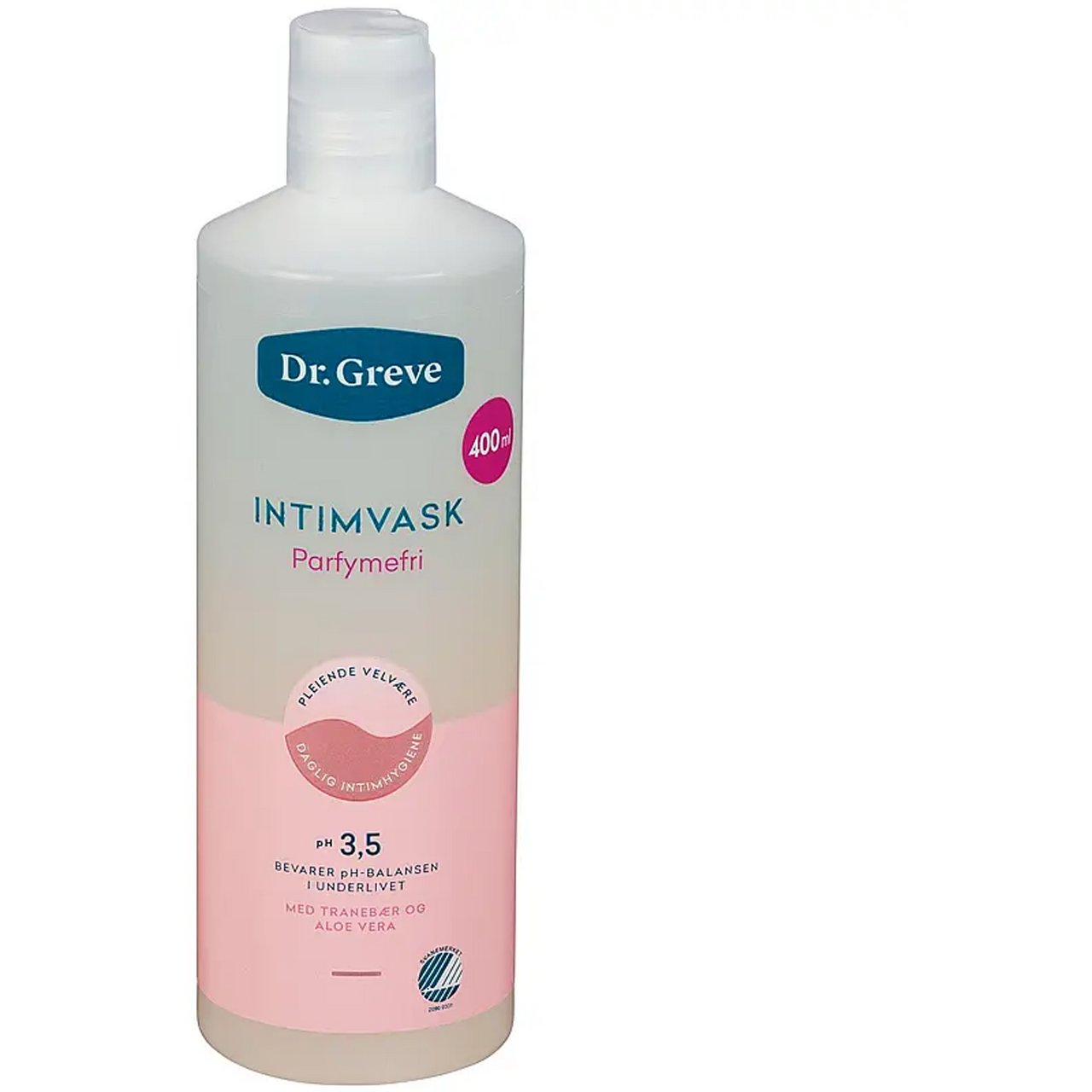 DR GREVE SENSITIV INTIM PARFYMEFRI 400ML DR GREVE SENSITIV INTIM PARFYMEFRI 400ML
