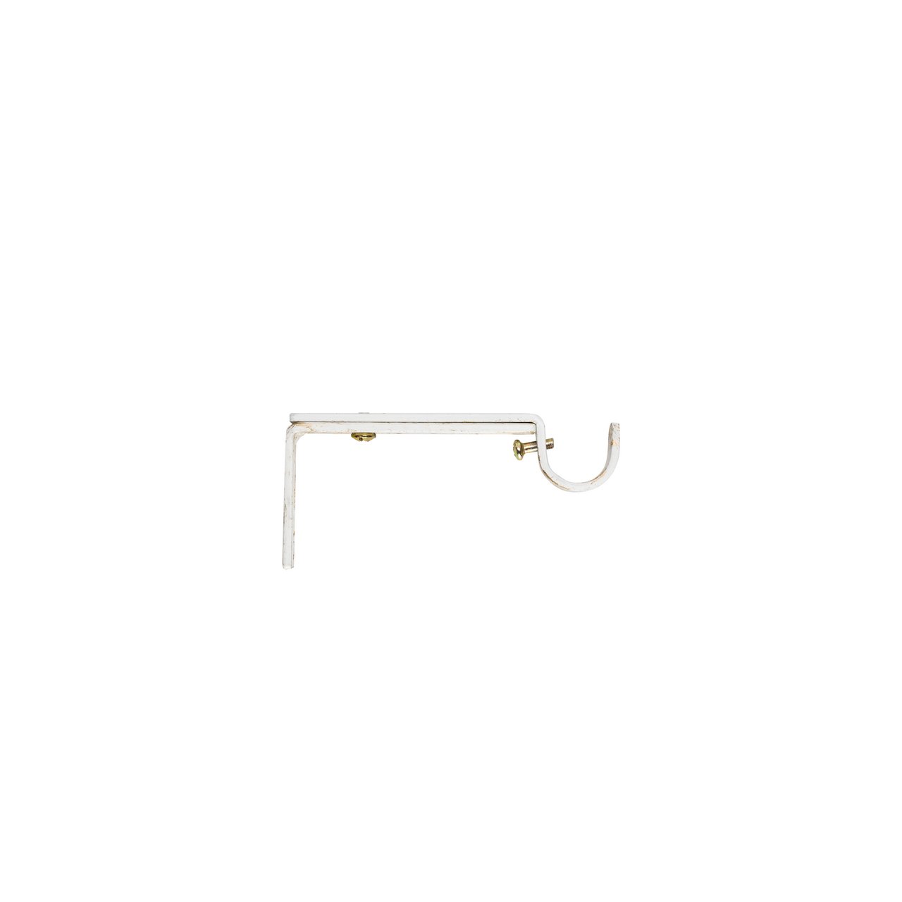 KIRSCH HOLDER HVIT/GULL 10-15CM KIRSCH HOLDER HVIT/GULL 10-15CM