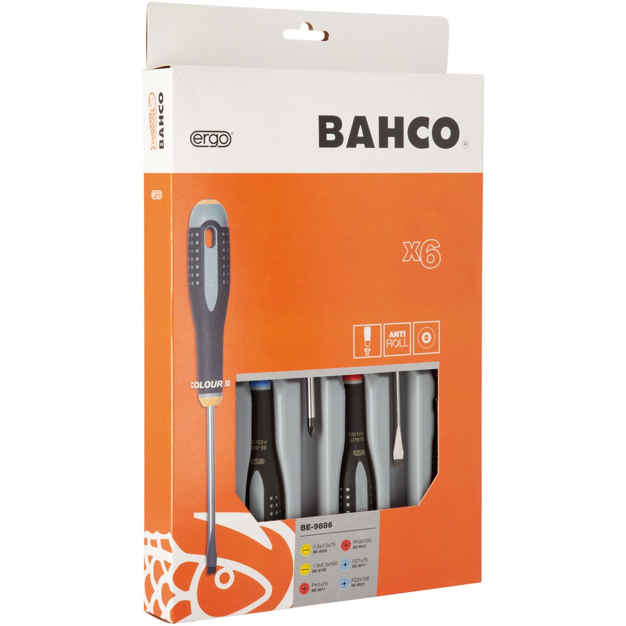 BAHCO SKRUTREKKERSETT 6DELER BAHCO SKRUTREKKERSETT 6DELER