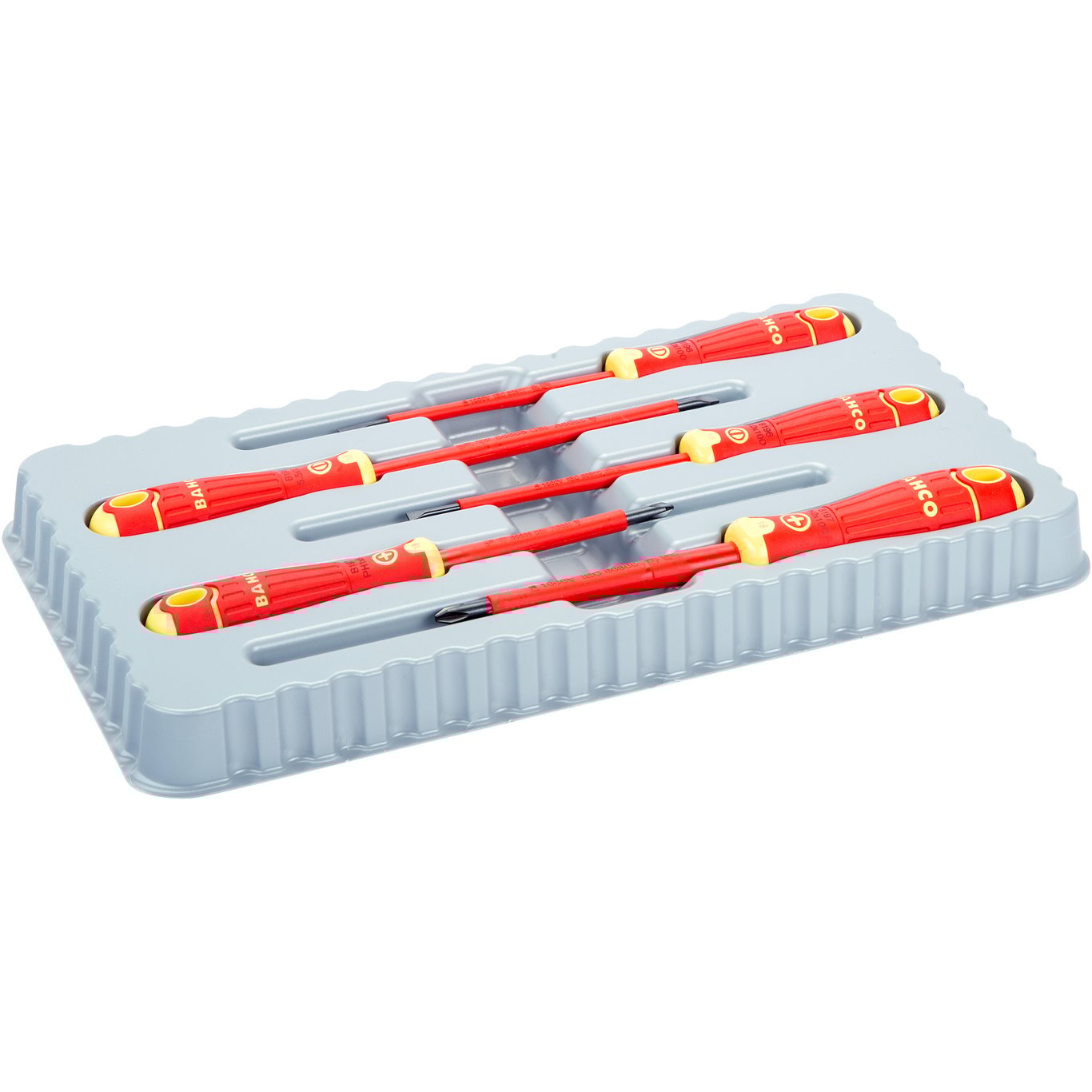 BAHCO SKRUTREKKERSETT ISOL 5 DELER BAHCO SKRUTREKKERSETT ISOL 5 DELER