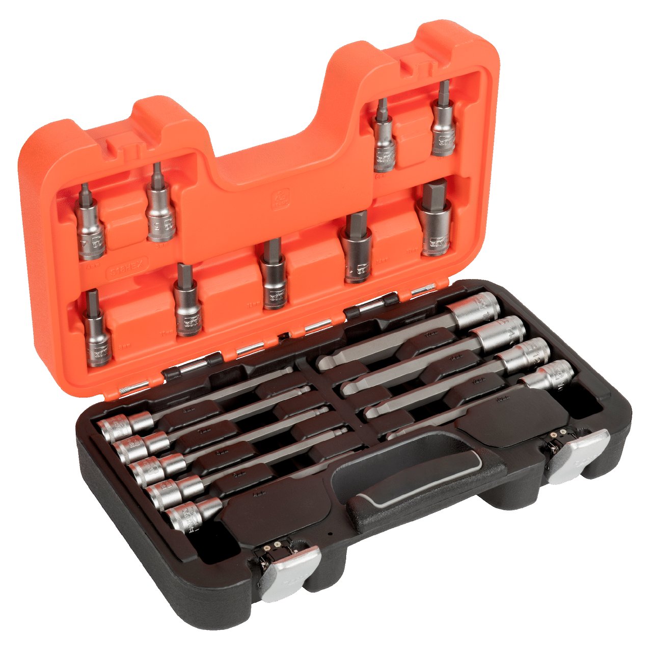 BAHCO SET 1/2"SOCK HEXBITS LONGSHORT