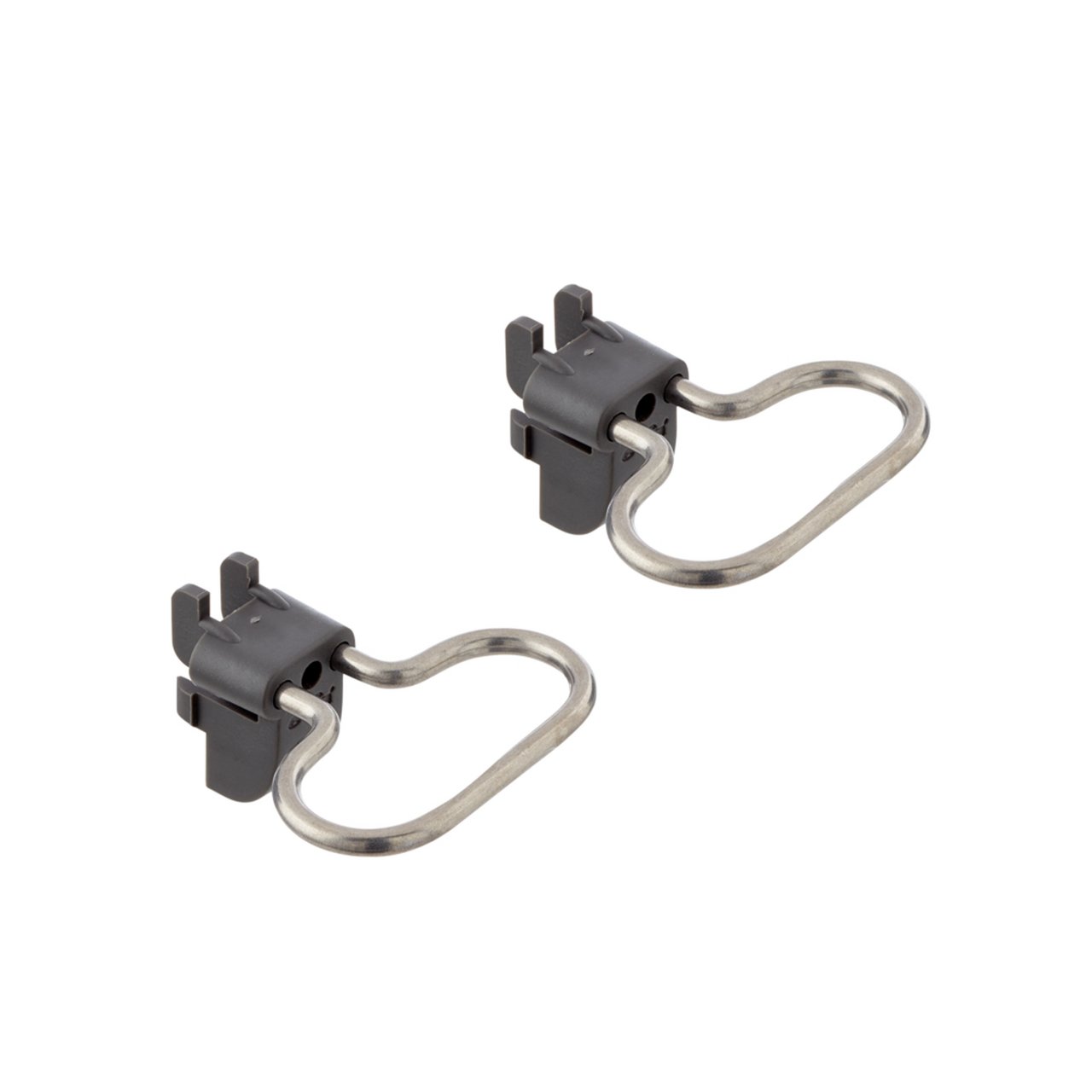 ELFA GARAGE+ BØYLEKROK 2/PK MATT GRÅ ELFA GARAGE+ BØYLEKROK 2/PK MATT GRÅ