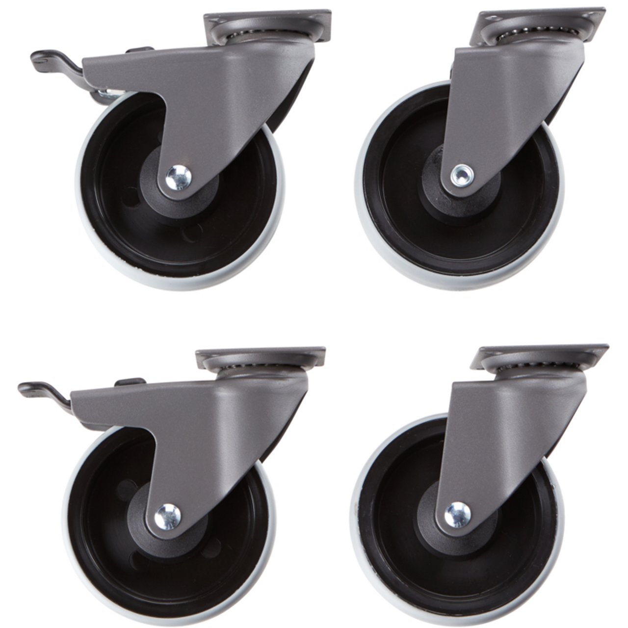 ELFA GARAGE+ HJULSETT UNDERSKAP 4/PK MATT GRÅ