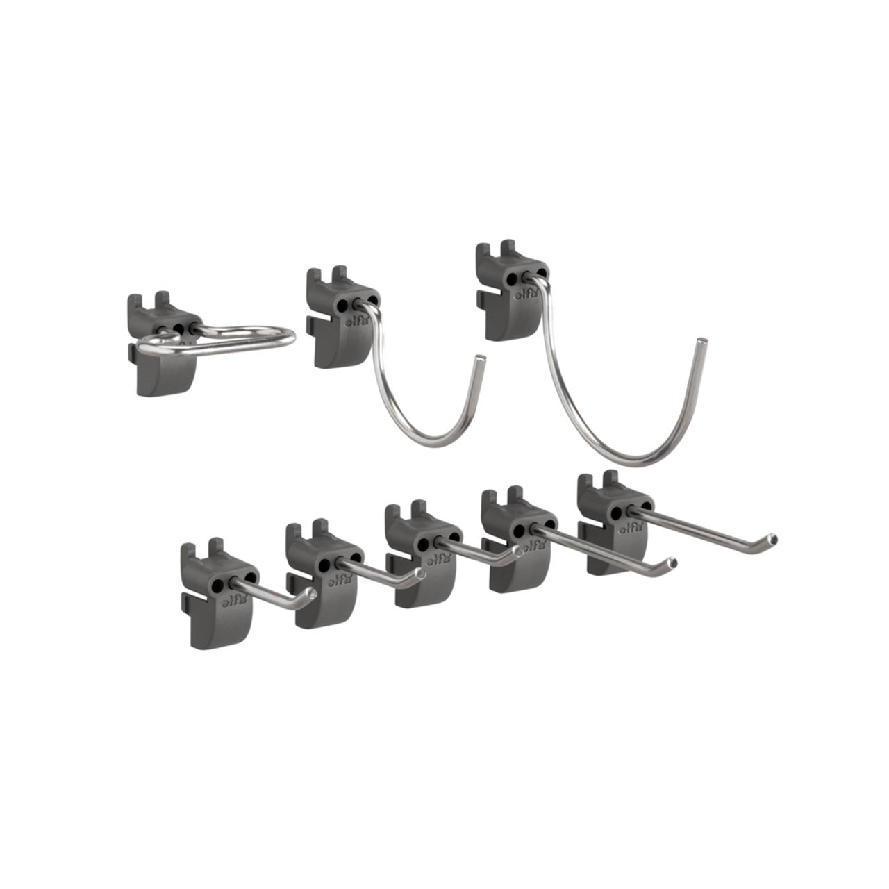 ELFA GARAGE+ SETT MED KROKER FOR OPPBEVARING ELFA GARAGE+ SETT MED KROKER FOR OPPBEVARING