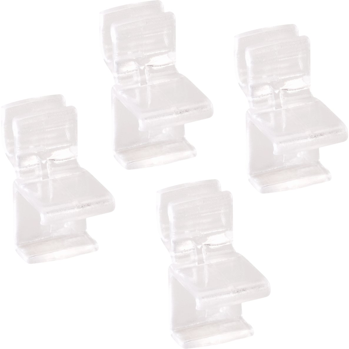 ELFA STATIVKLIPS FOR TRÅDHYLLE, TRANSPARENT ELFA STATIVKLIPS FOR TRÅDHYLLE, TRANSPARENT