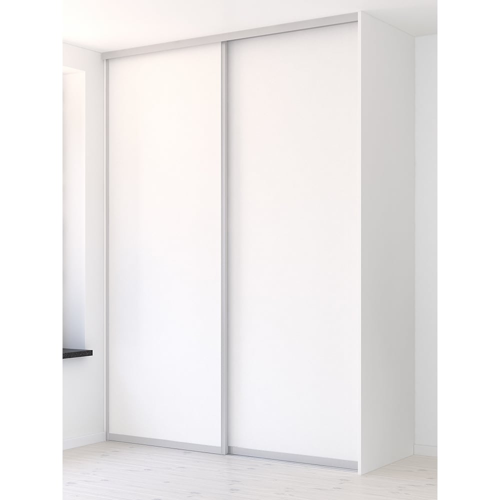 ELFA SKYVEDØR ORIGINAL SØLV/HVIT 938X2350 ELFA SKYVEDØR ORIGINAL SØLV/HVIT 938X2350