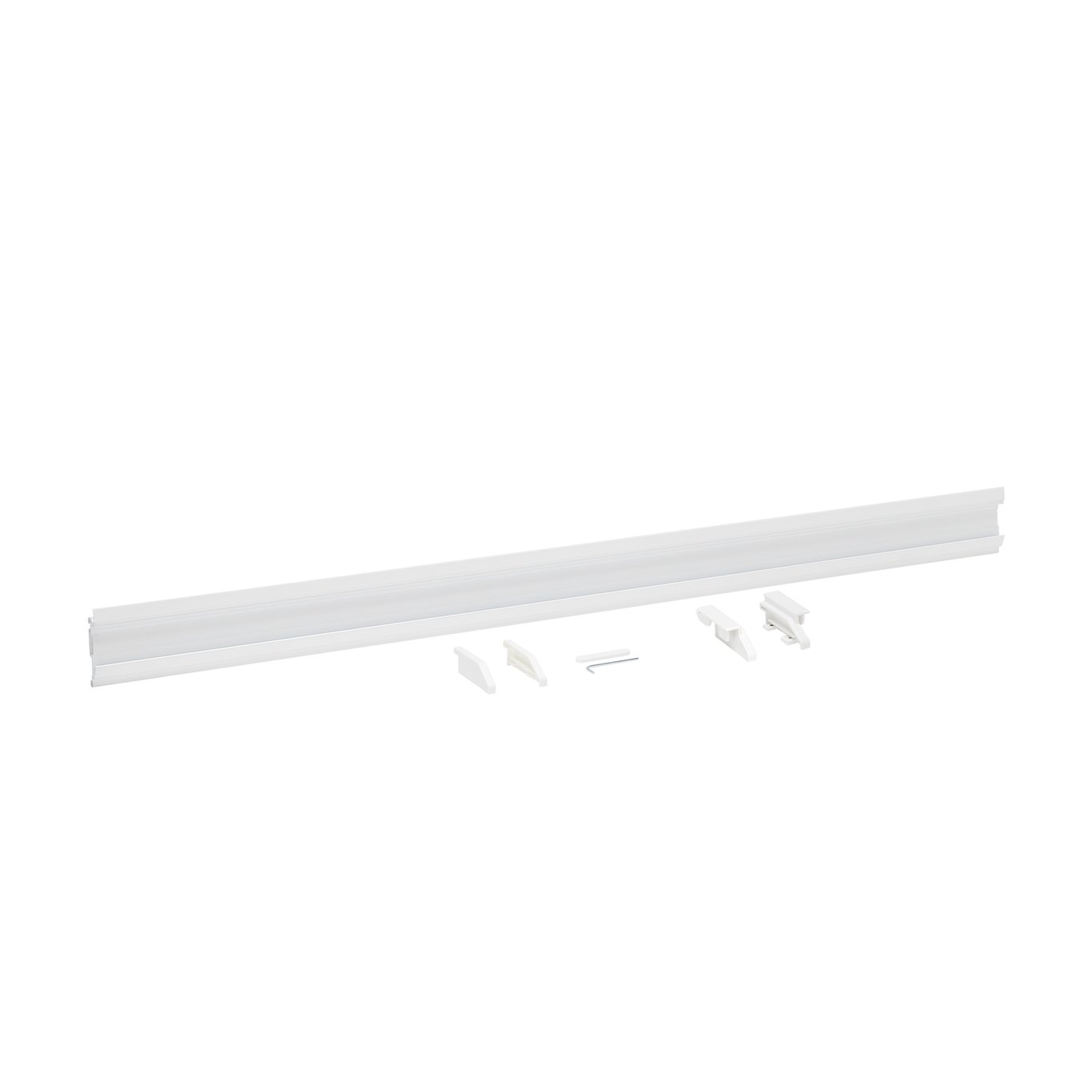 ELFA OPPBEVARINGSSKINNE 870MM HVIT
