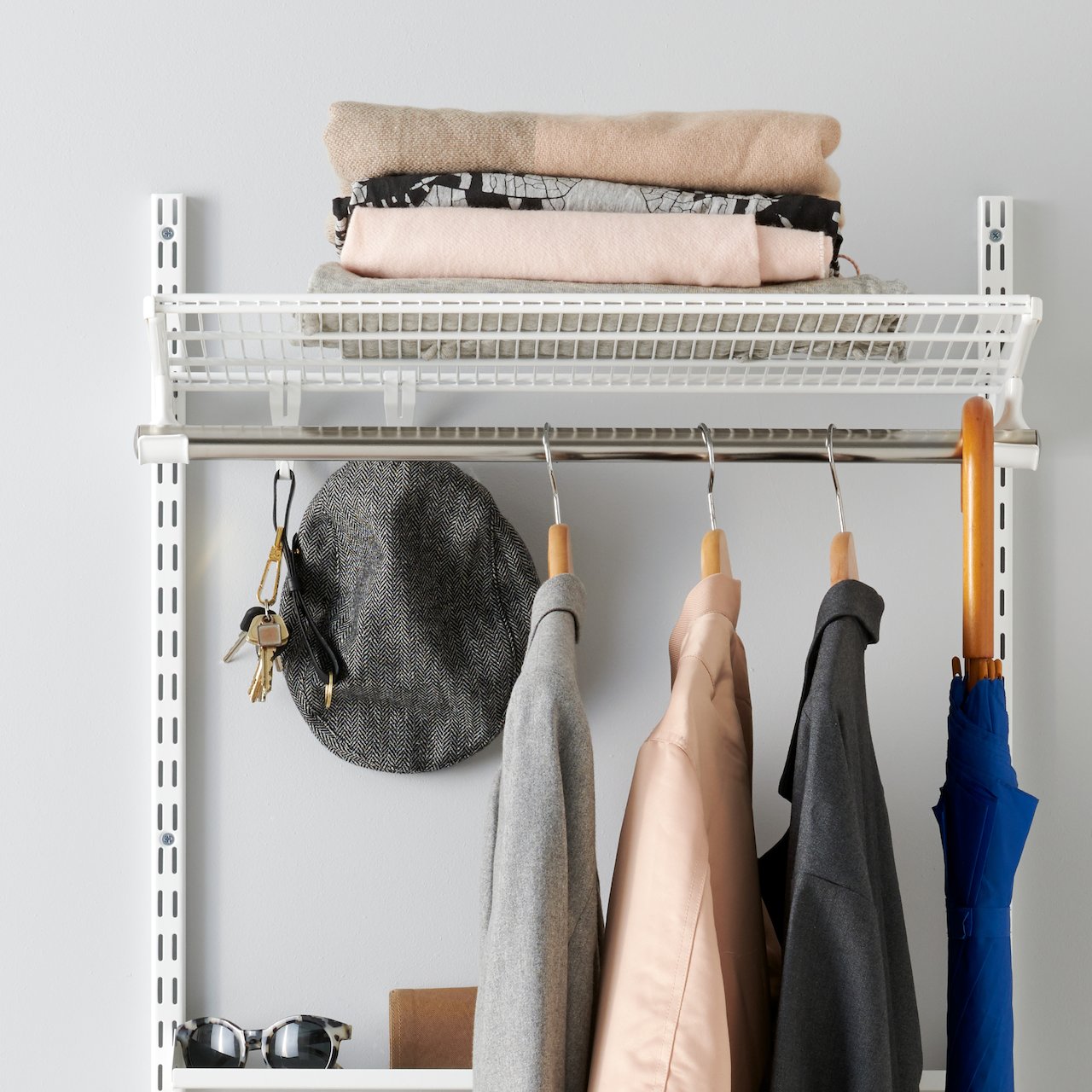 ELFA GARDEROBESTANG 1850 MM SØLV ELFA GARDEROBESTANG 1850 MM SØLV