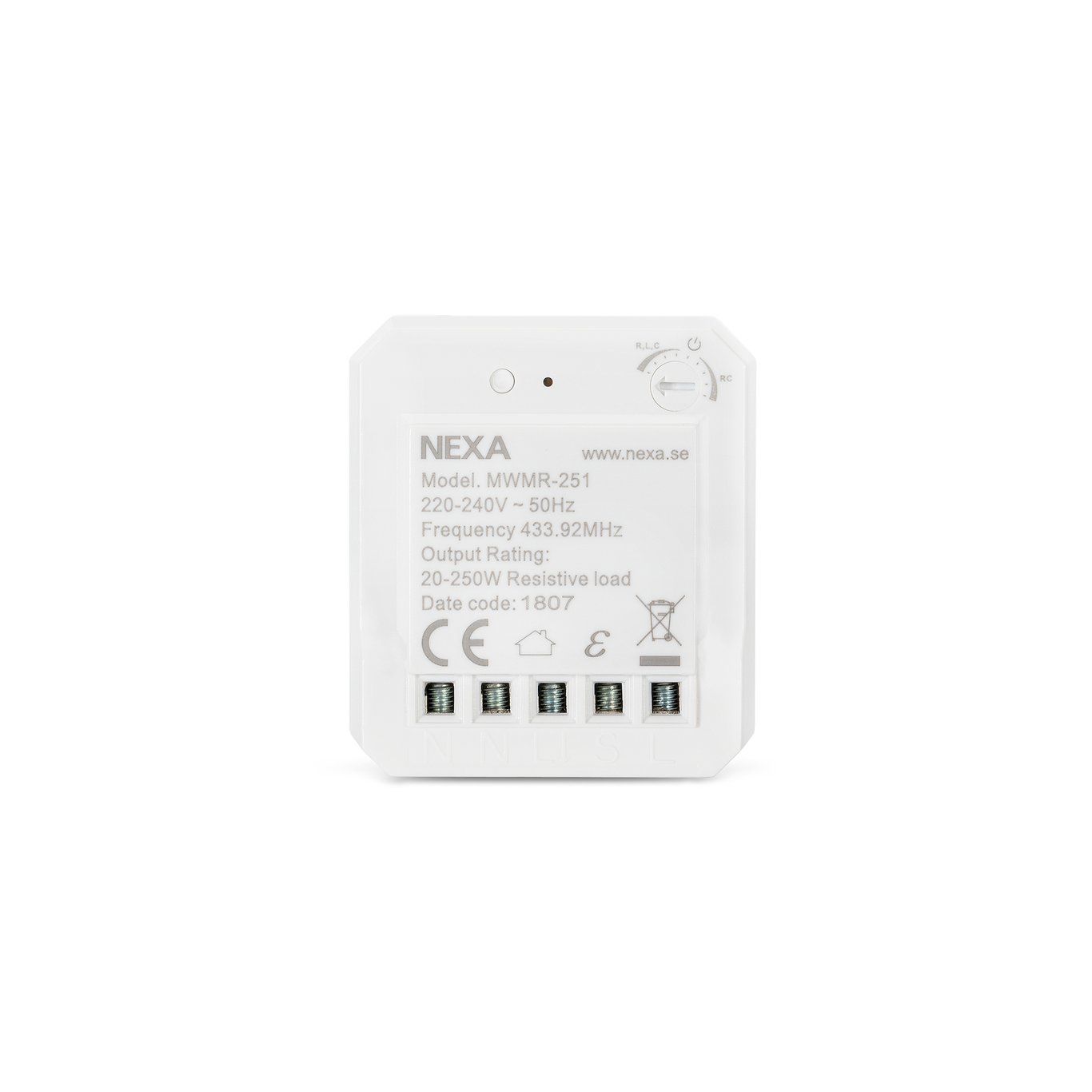 NEXA DIMMER MOTTAKER MWMR-251 NEXA DIMMER MOTTAKER MWMR-251