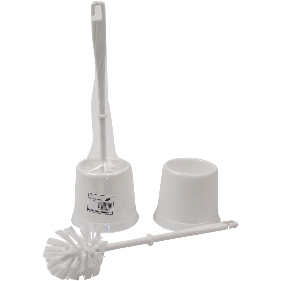 TOALETTBØRSTE HVIT/PLAST