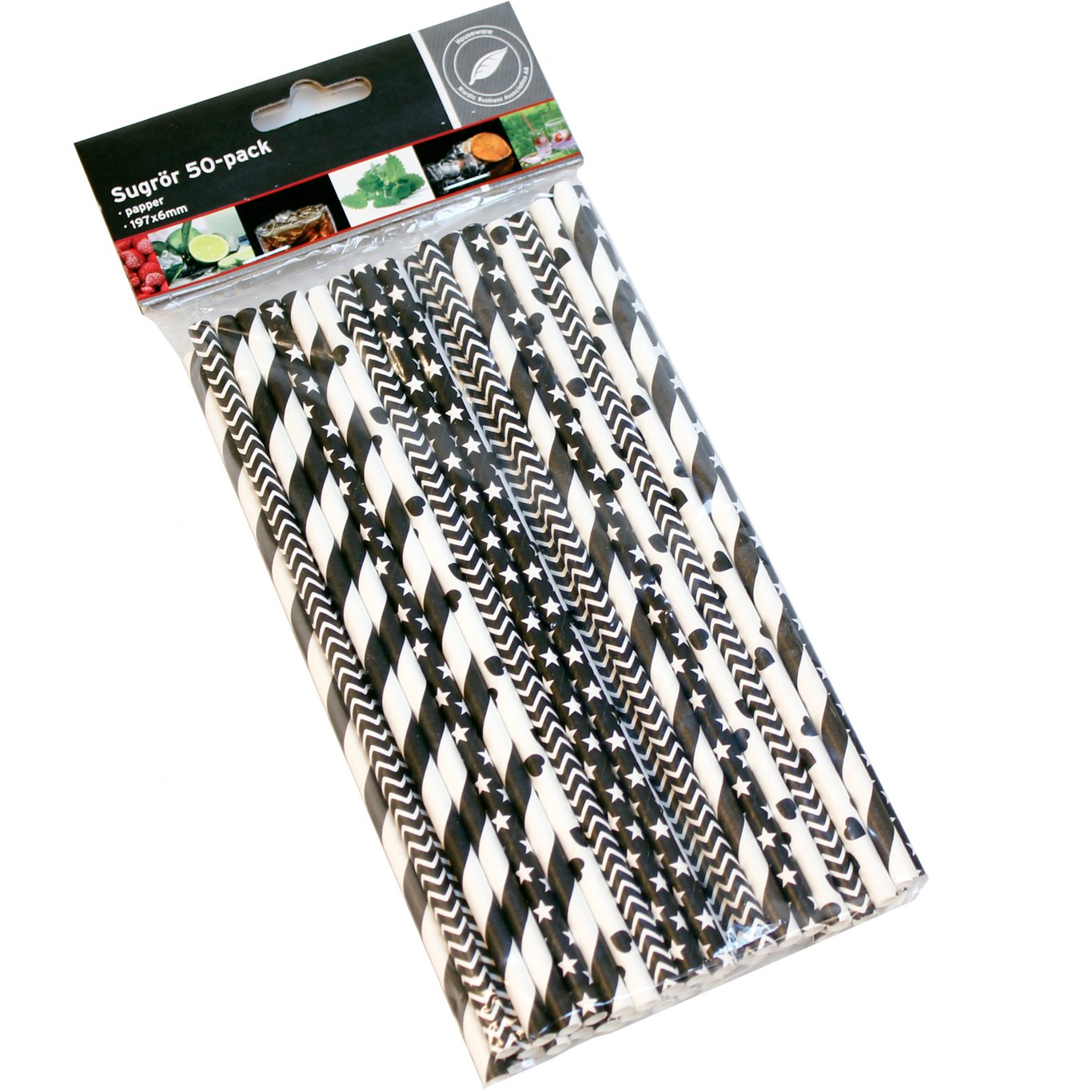 SUGERØR PAPP 50PK SUGERØR PAPP 50PK